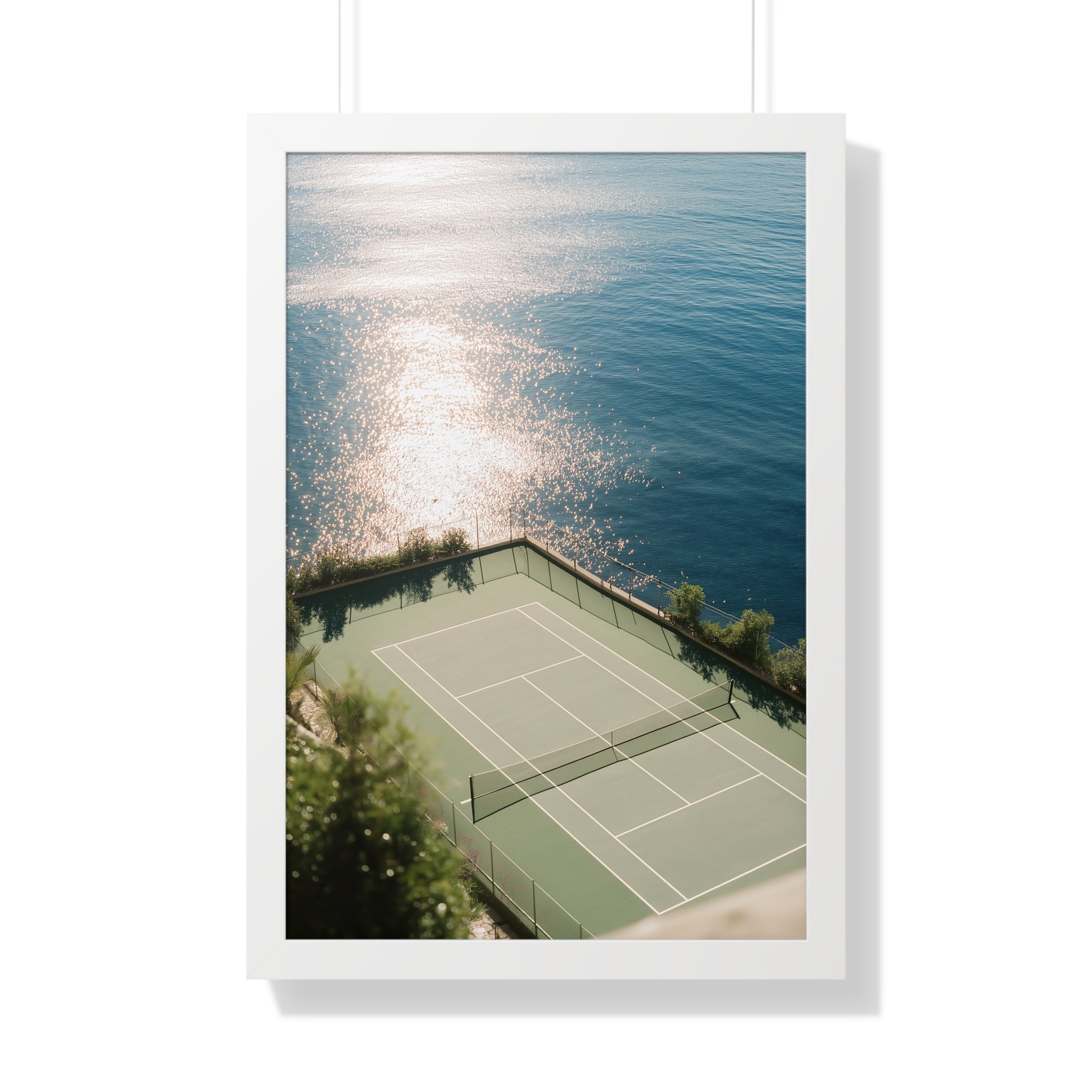 I Play Better in Italy Framed