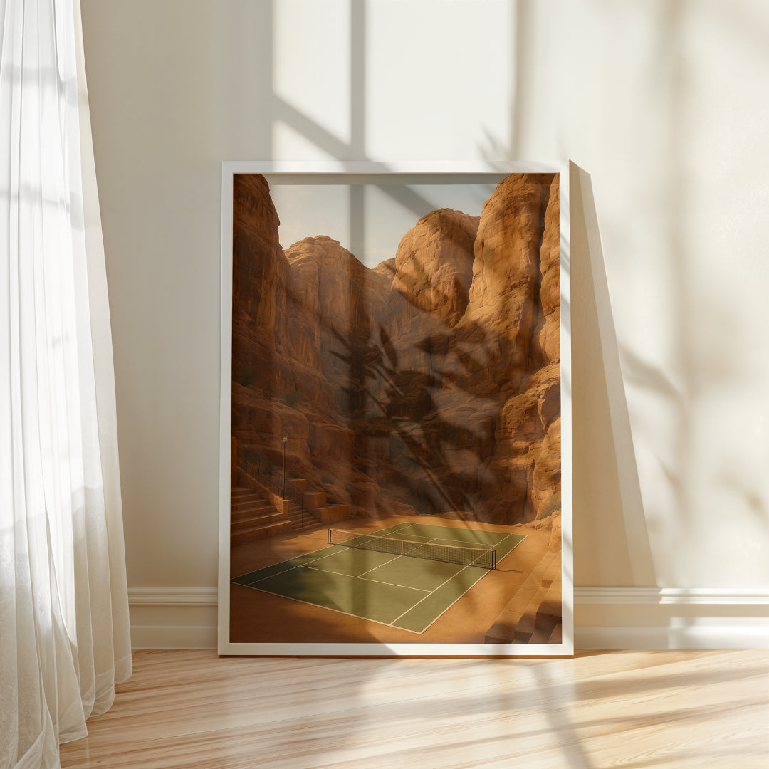 Desert Stone Framed