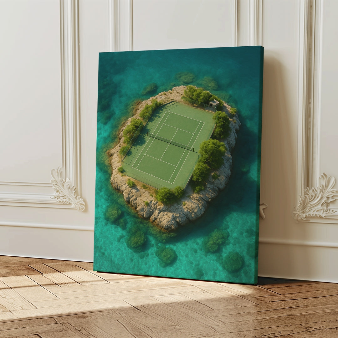 Put Me On An Island Canvas