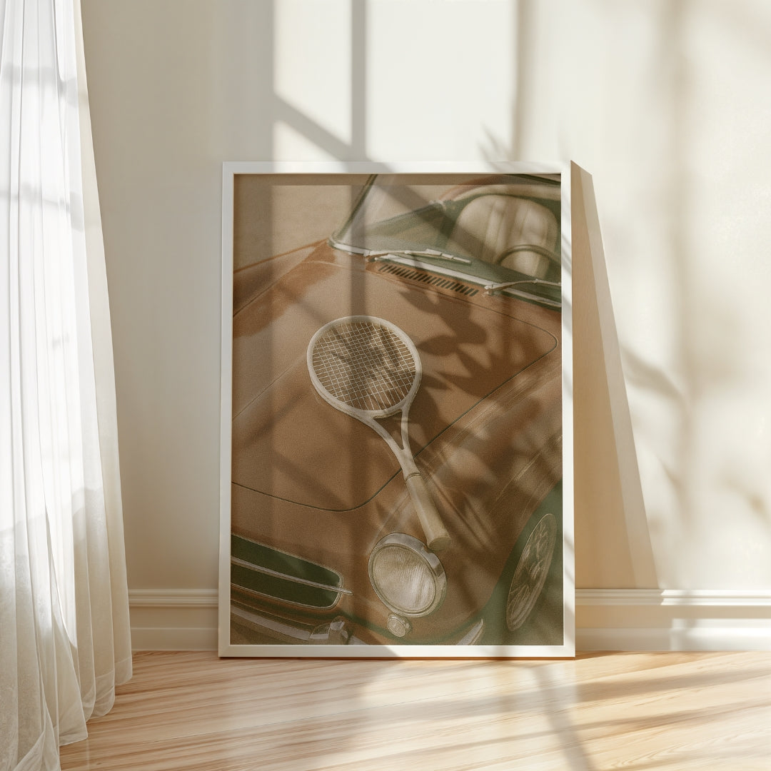 Between Matches Framed