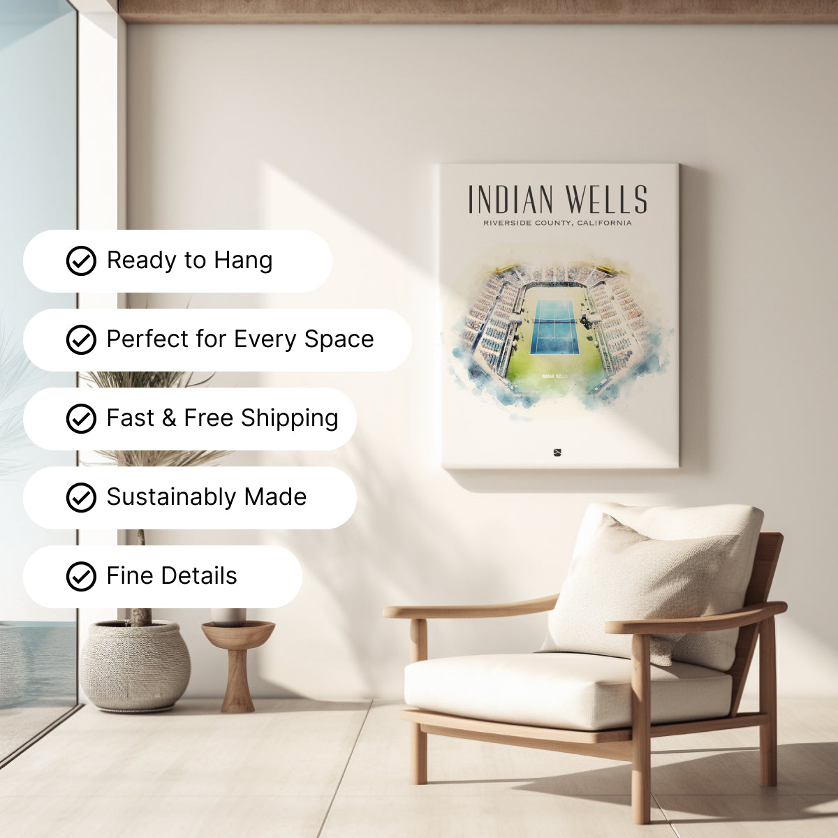 Indian Wells Canvas