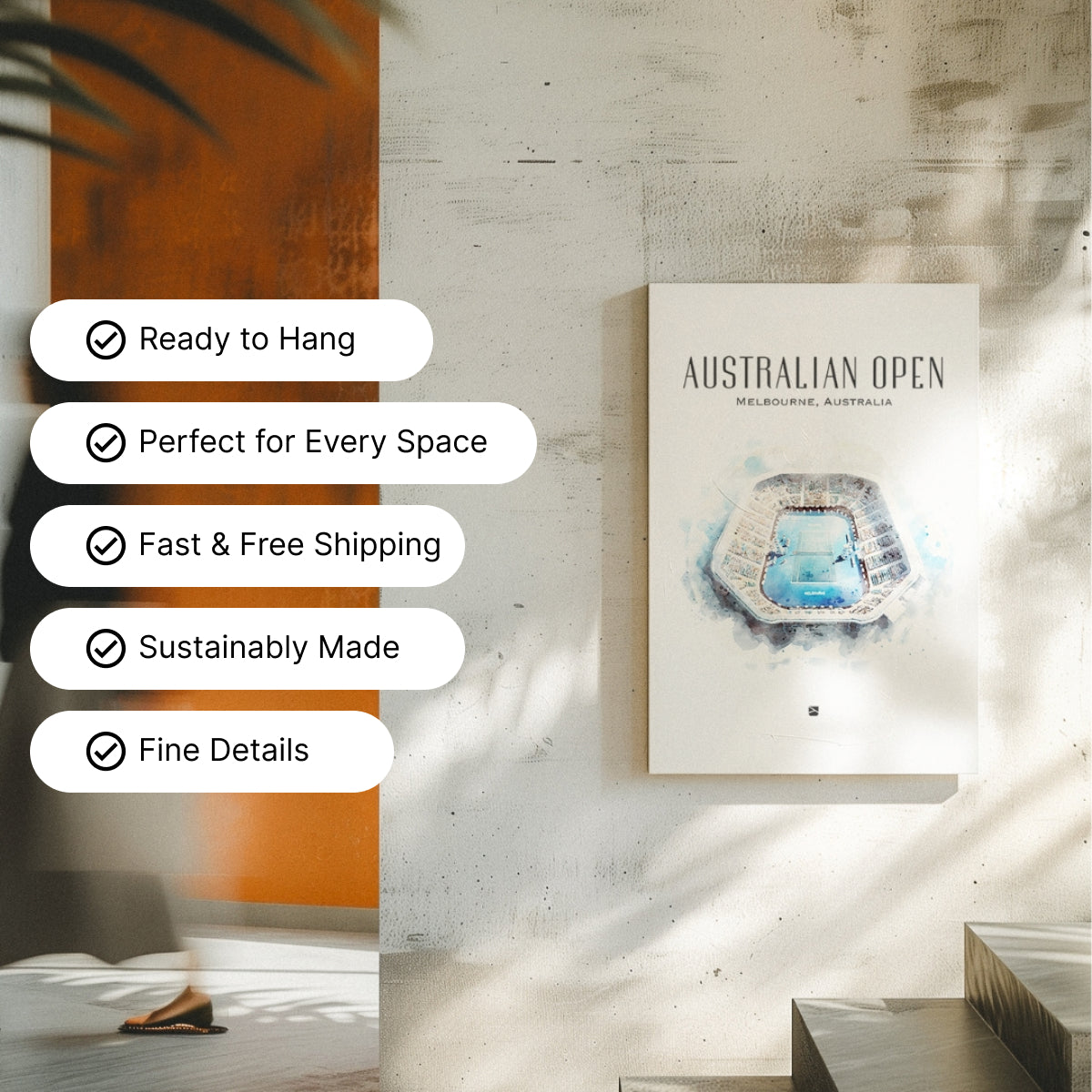 Australian Open Canvas