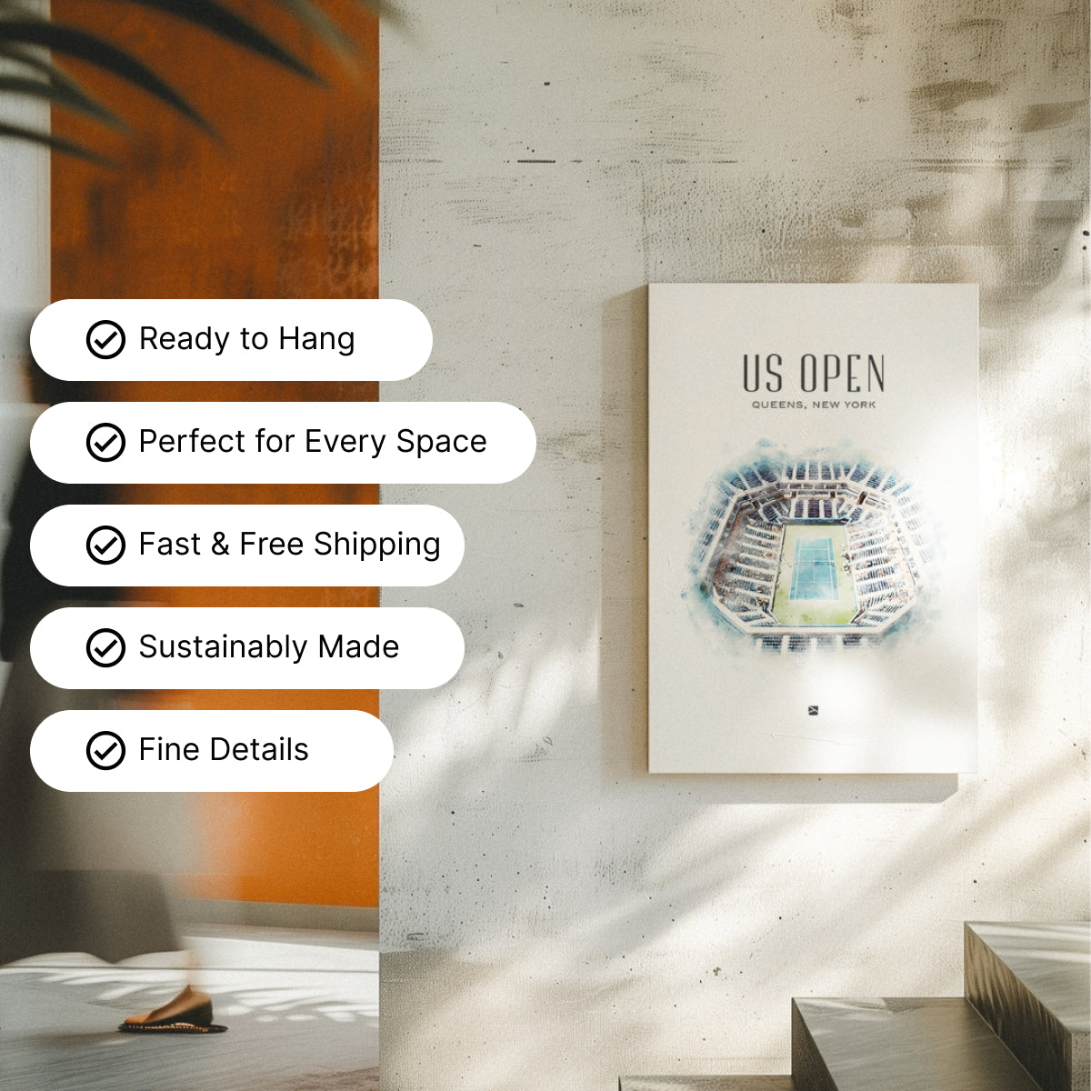 US Open Canvas
