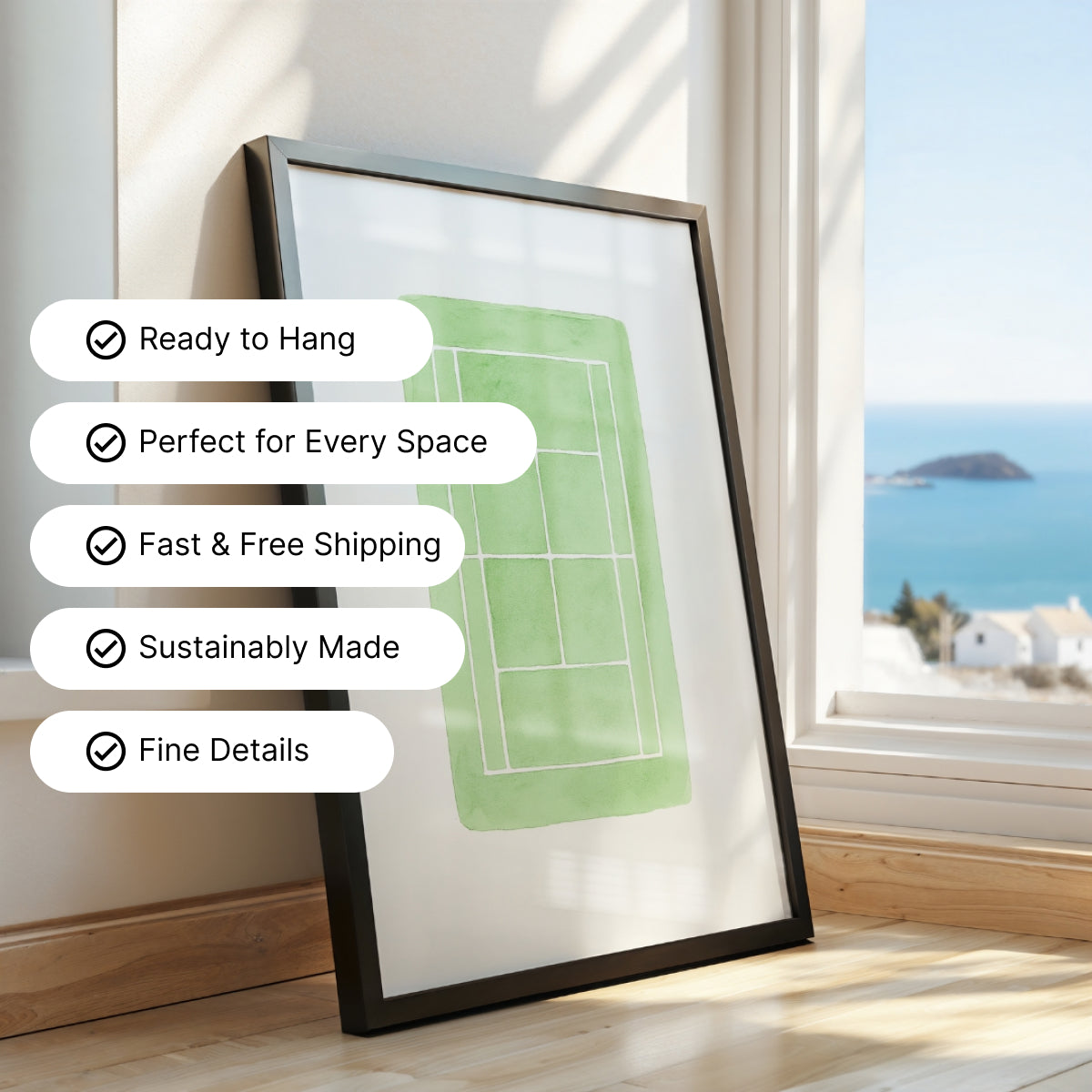 Good For Green Framed