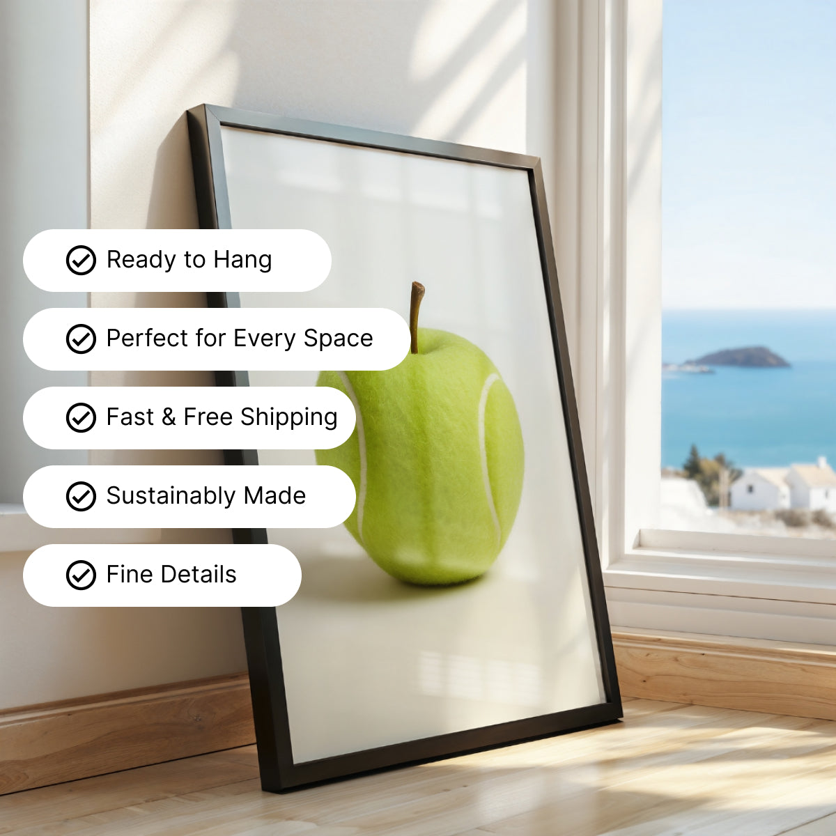 An Apple A Day Framed