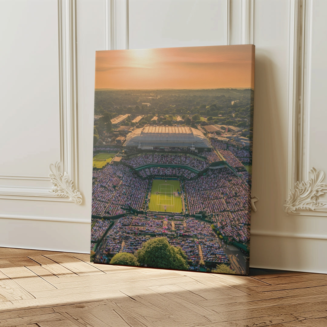 Wimbledon Aerial Canvas