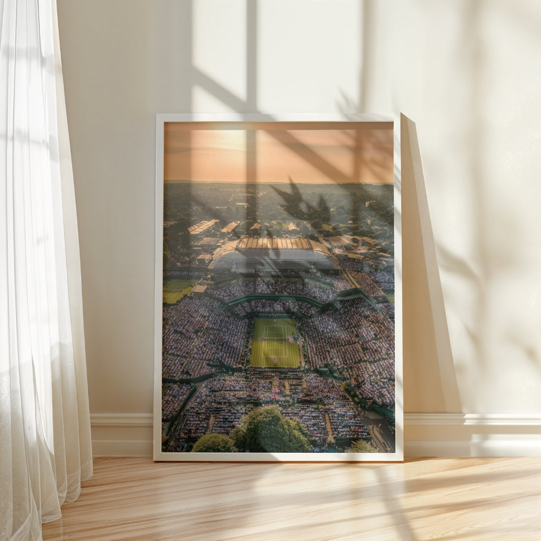 Wimbledon Aerial Framed
