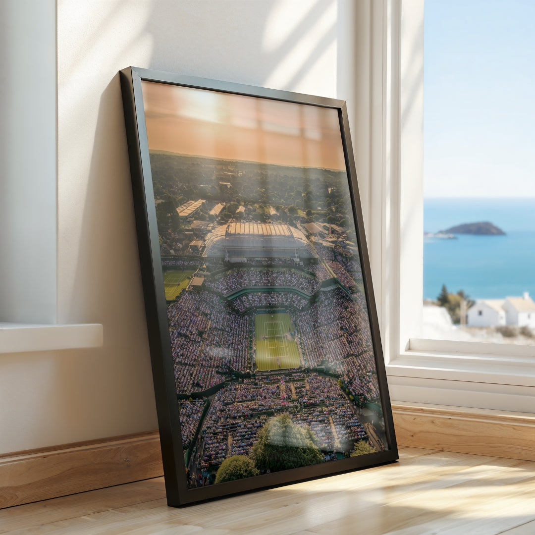Wimbledon Aerial Framed