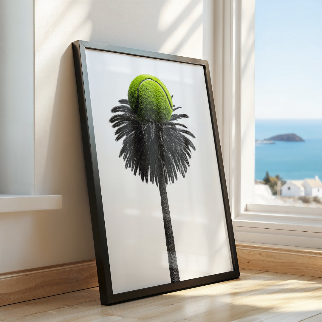 Top of the Palm Framed