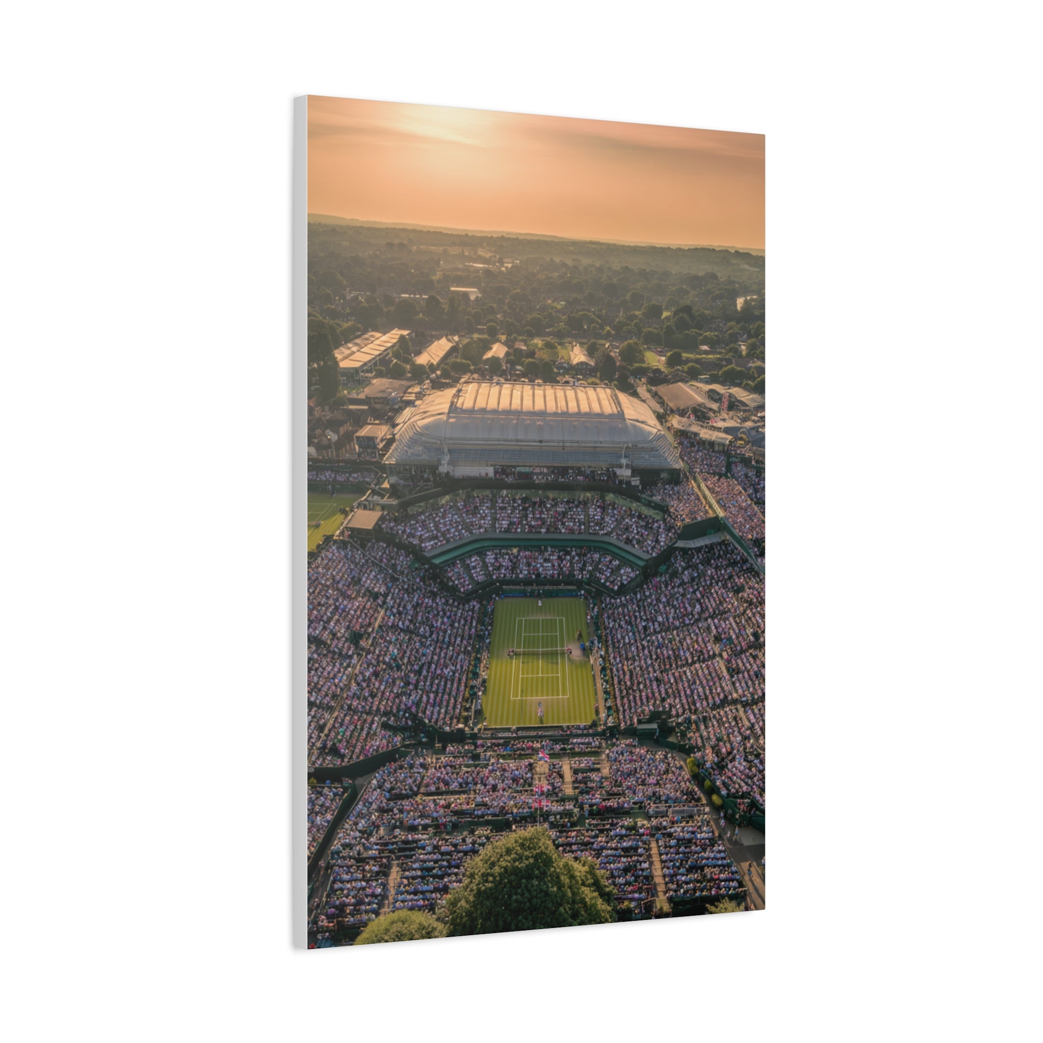 Wimbledon Aerial Canvas