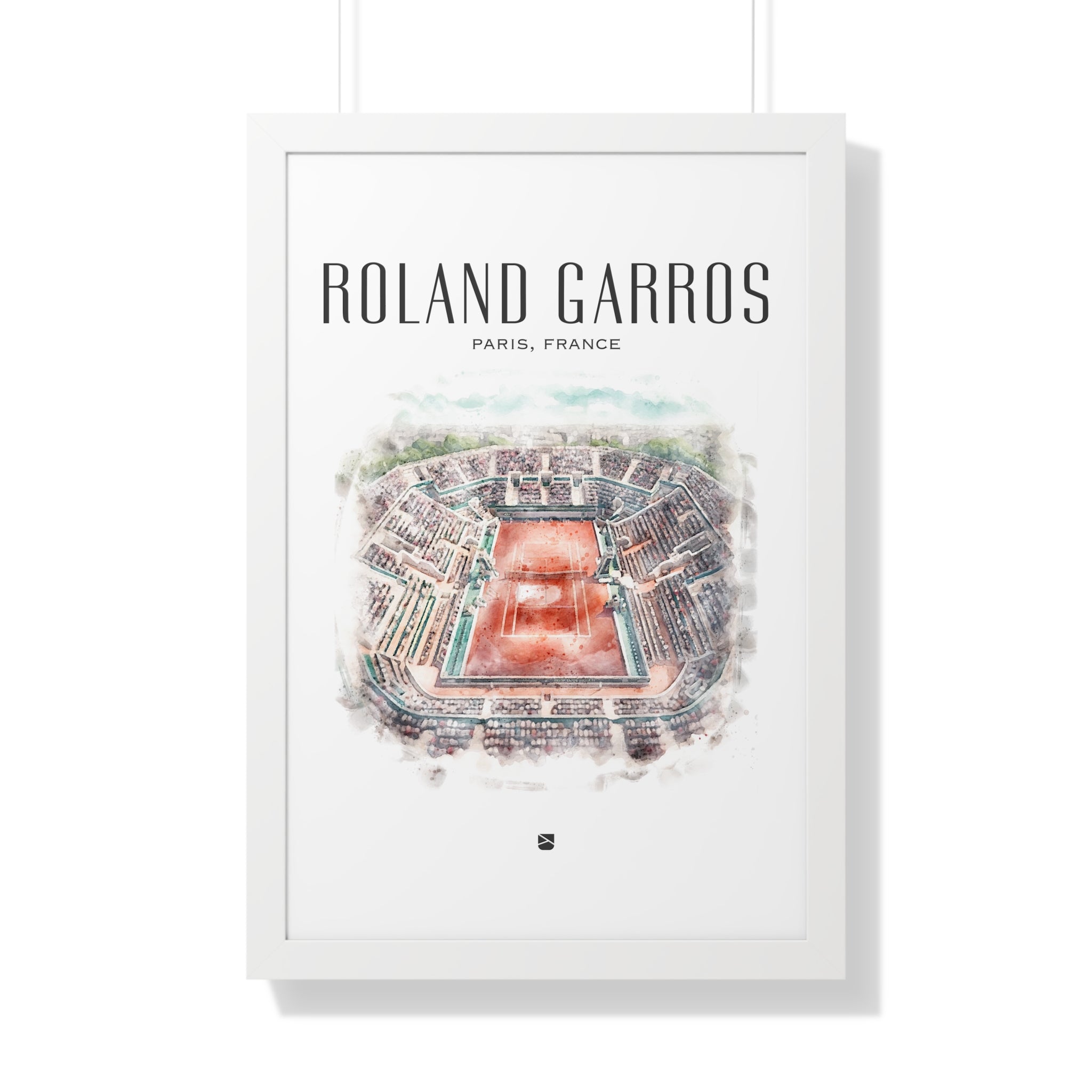 Roland Garros Framed