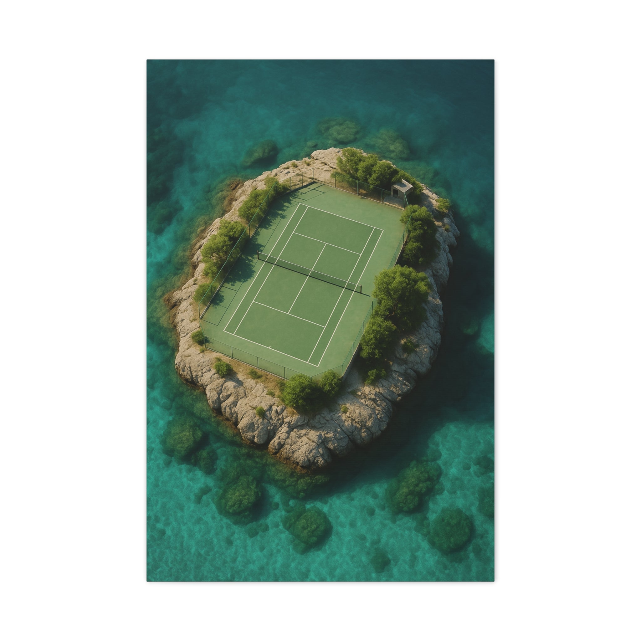 Put Me On An Island Canvas