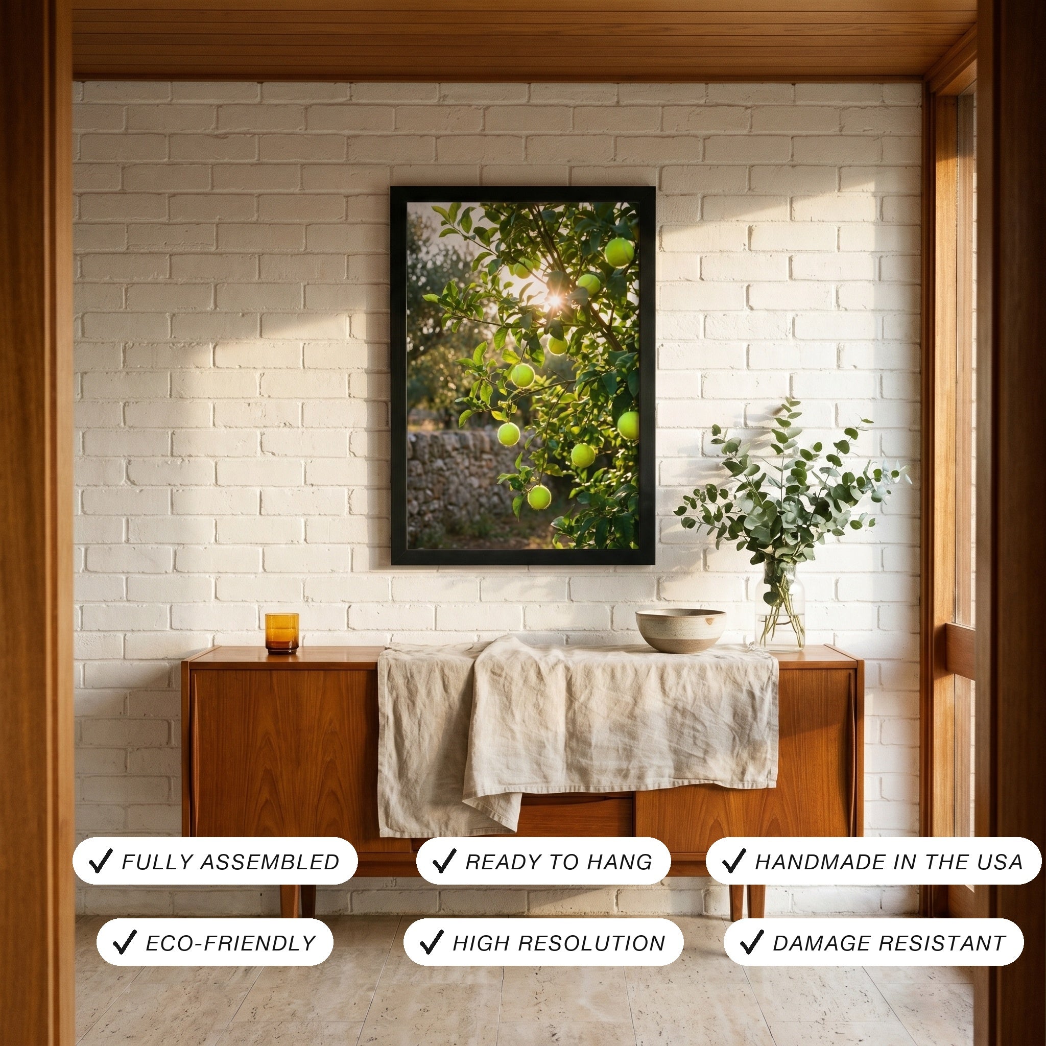 Citrus Serve Framed USP