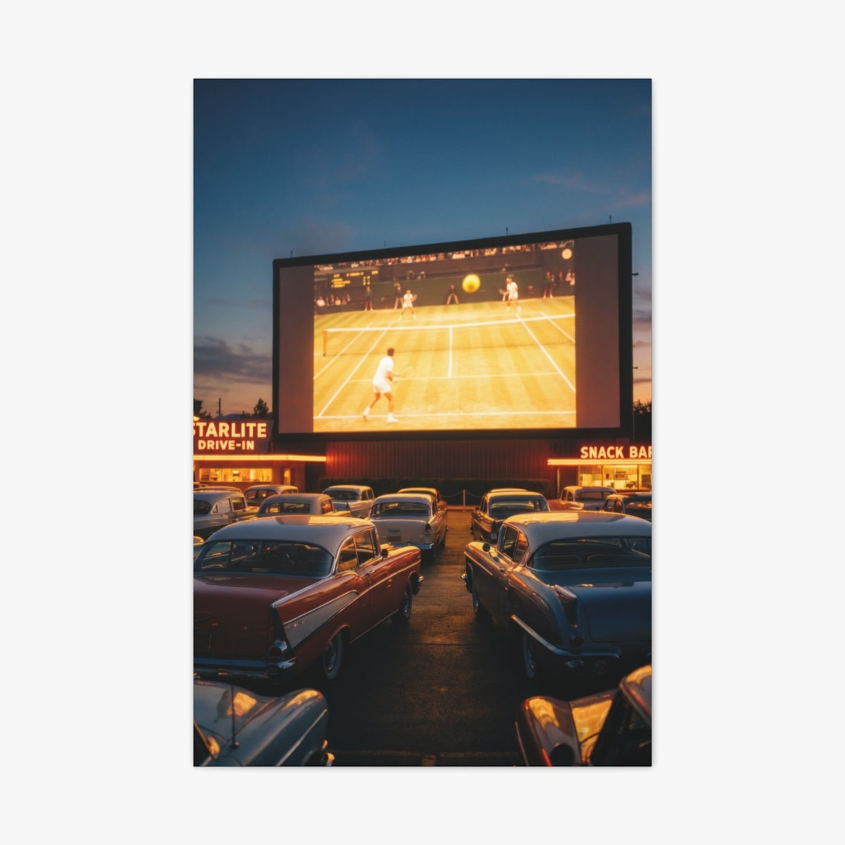 Double Feature Canvas