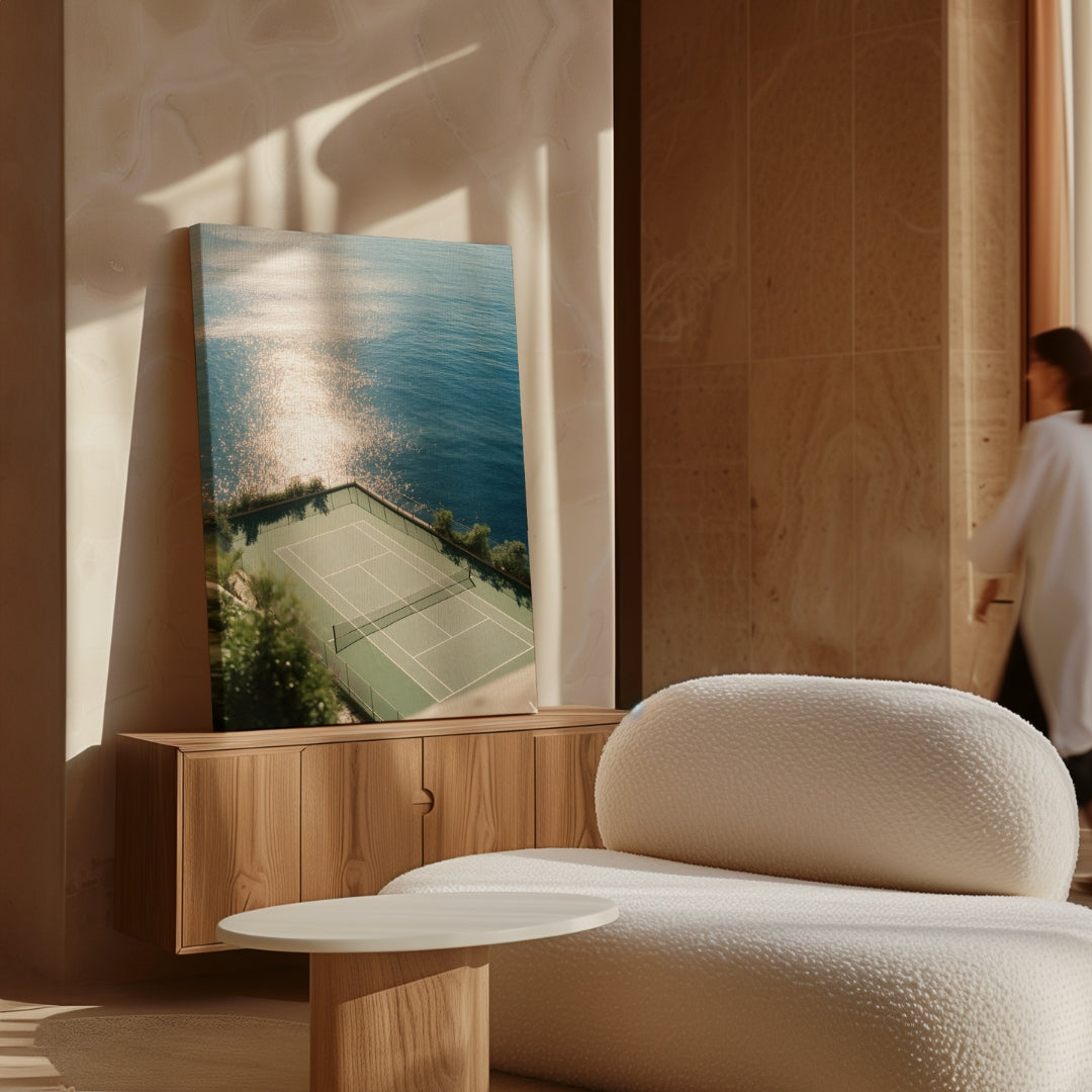 I Play Better in Italy Canvas