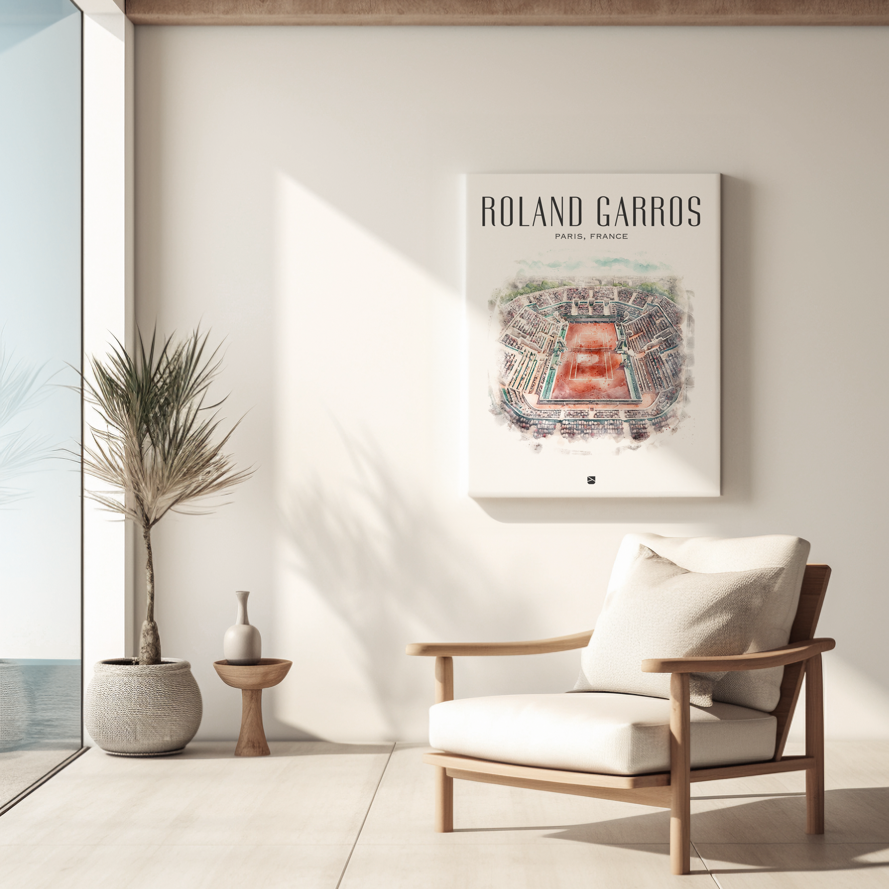 Roland Garros Canvas