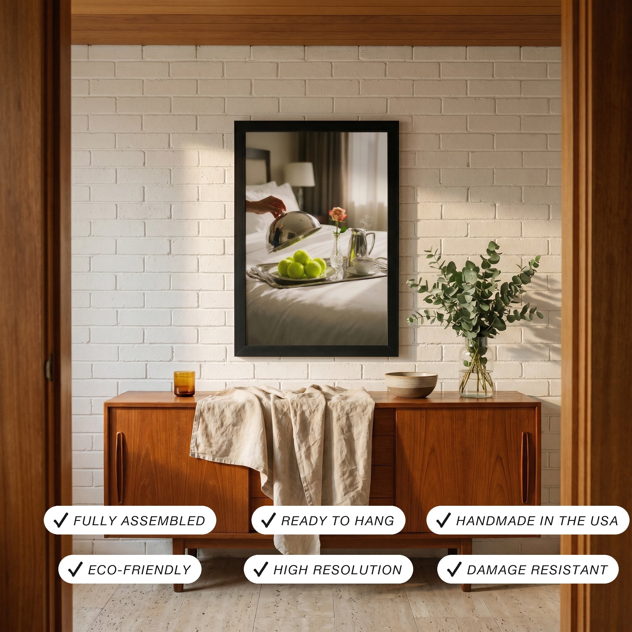Room Service Framed USP