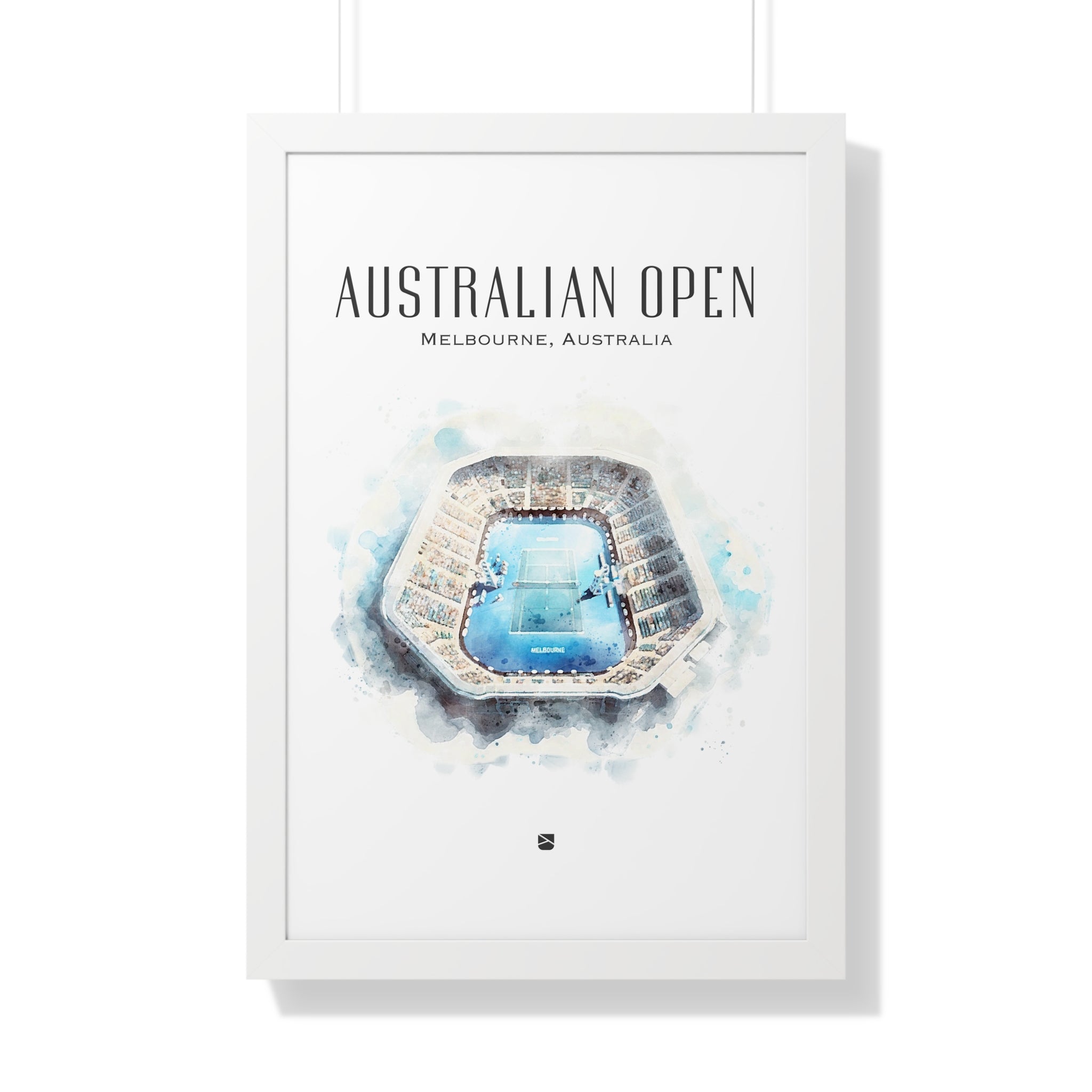 Australian Open Framed Print