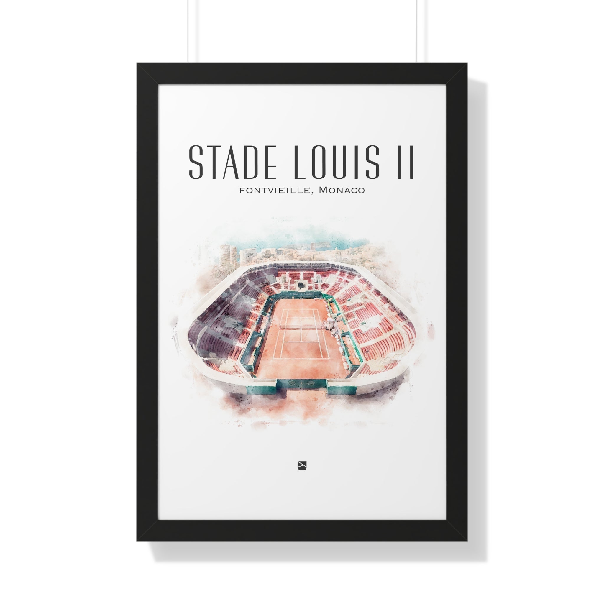 Stade Louis II Framed Print