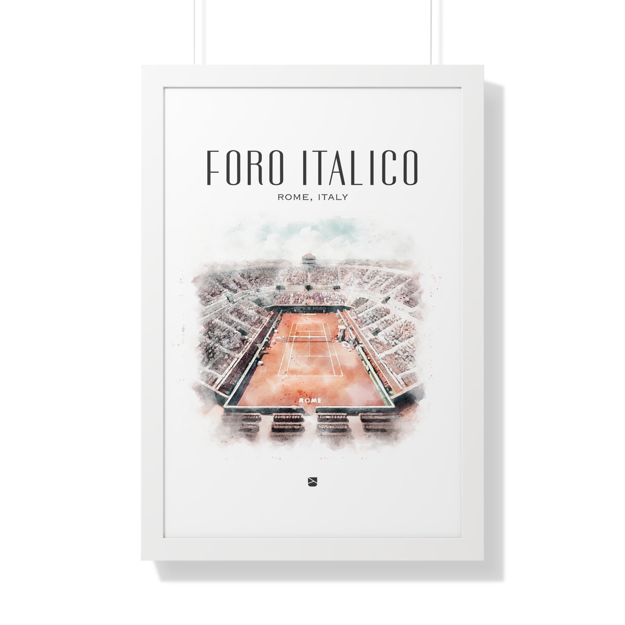 Foro Italico Framed Print