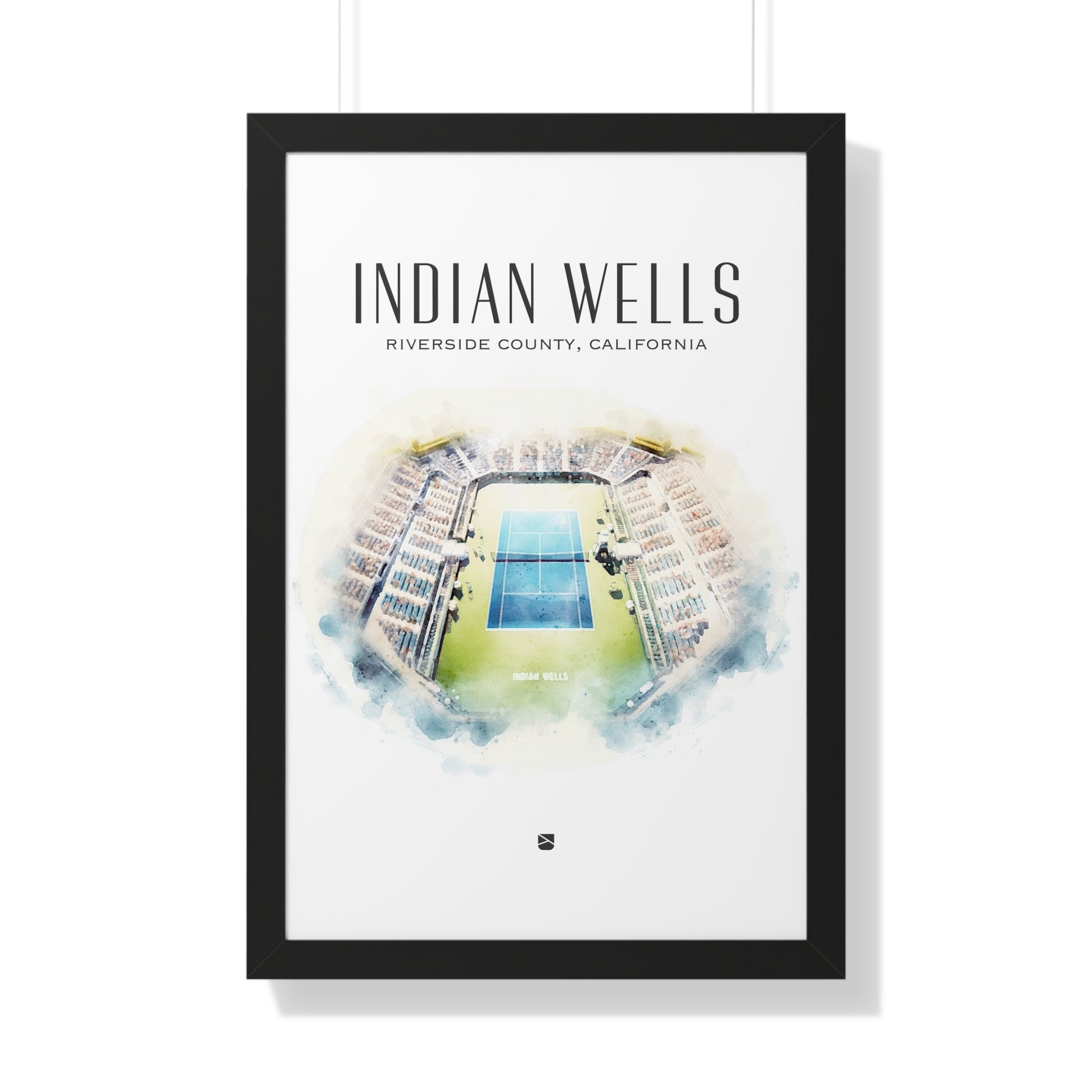 Indian Wells Framed Print