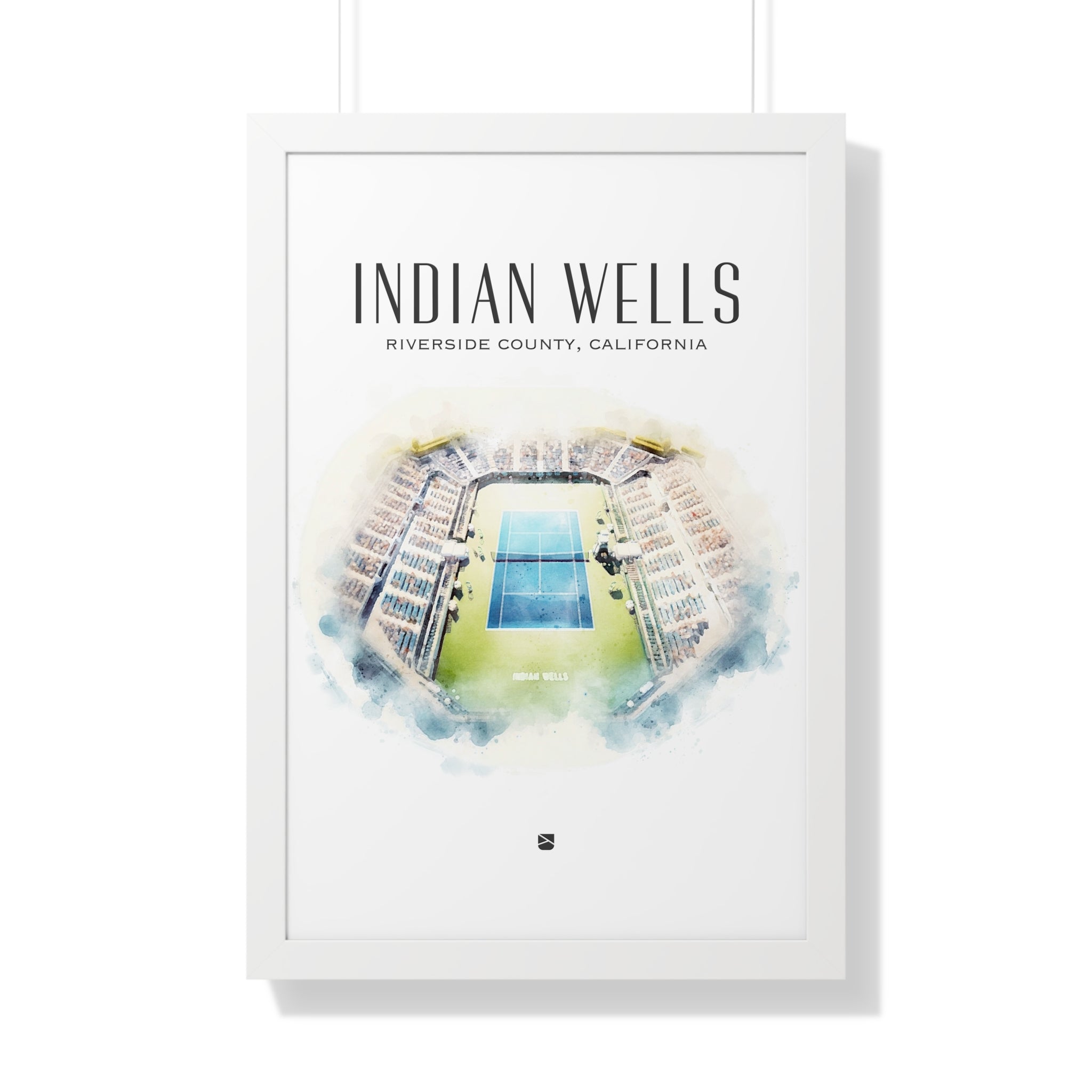 Indian Wells Framed Print