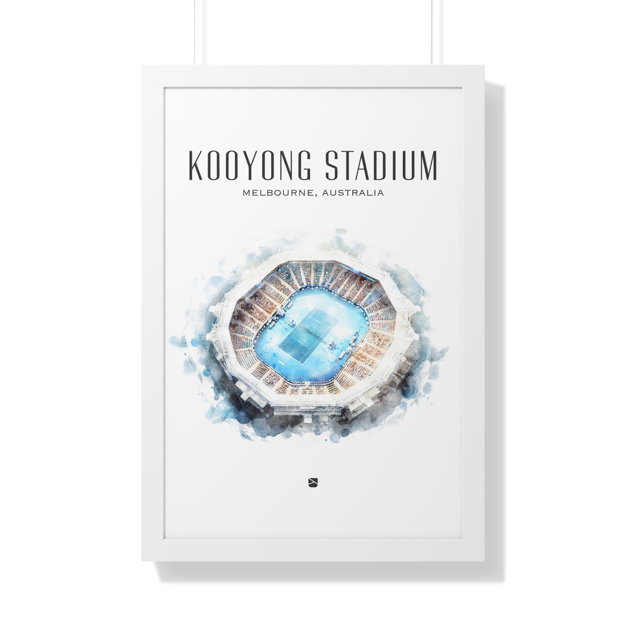 Kooyong Stadium Framed Print