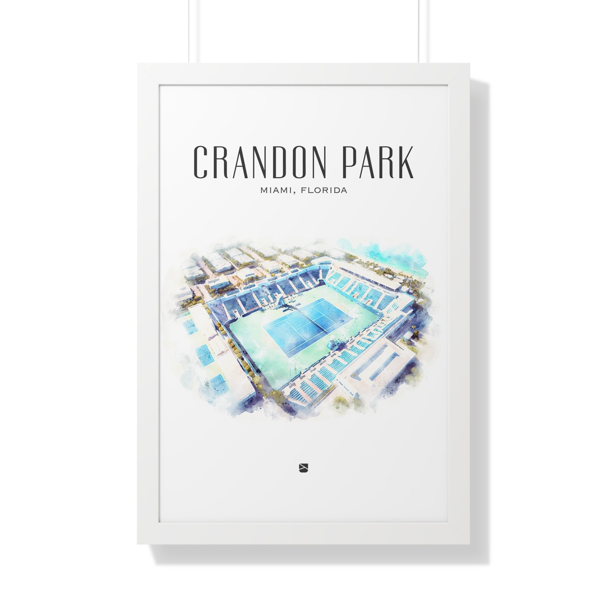 Crandon Park Framed Print