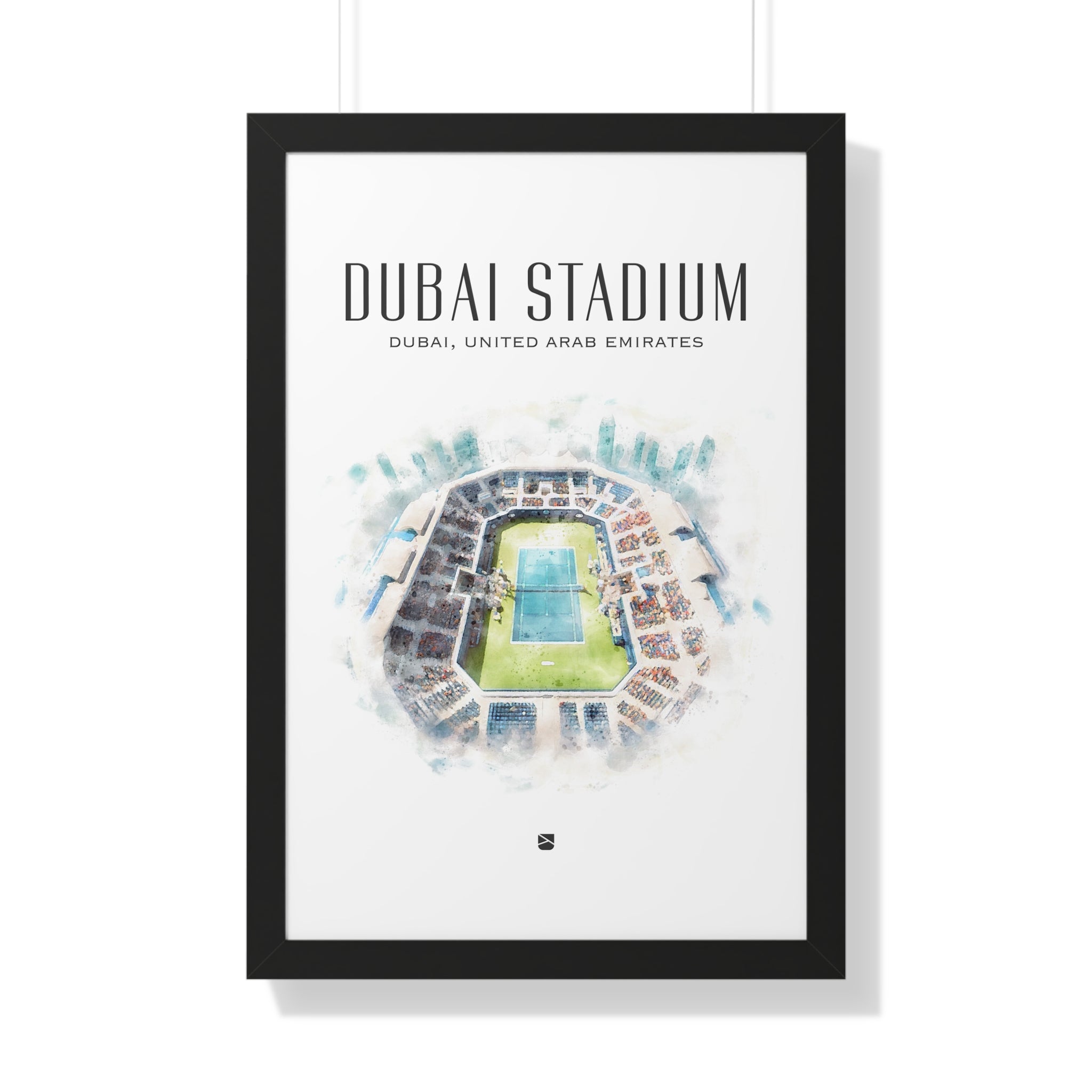 Dubai Stadium Framed Print