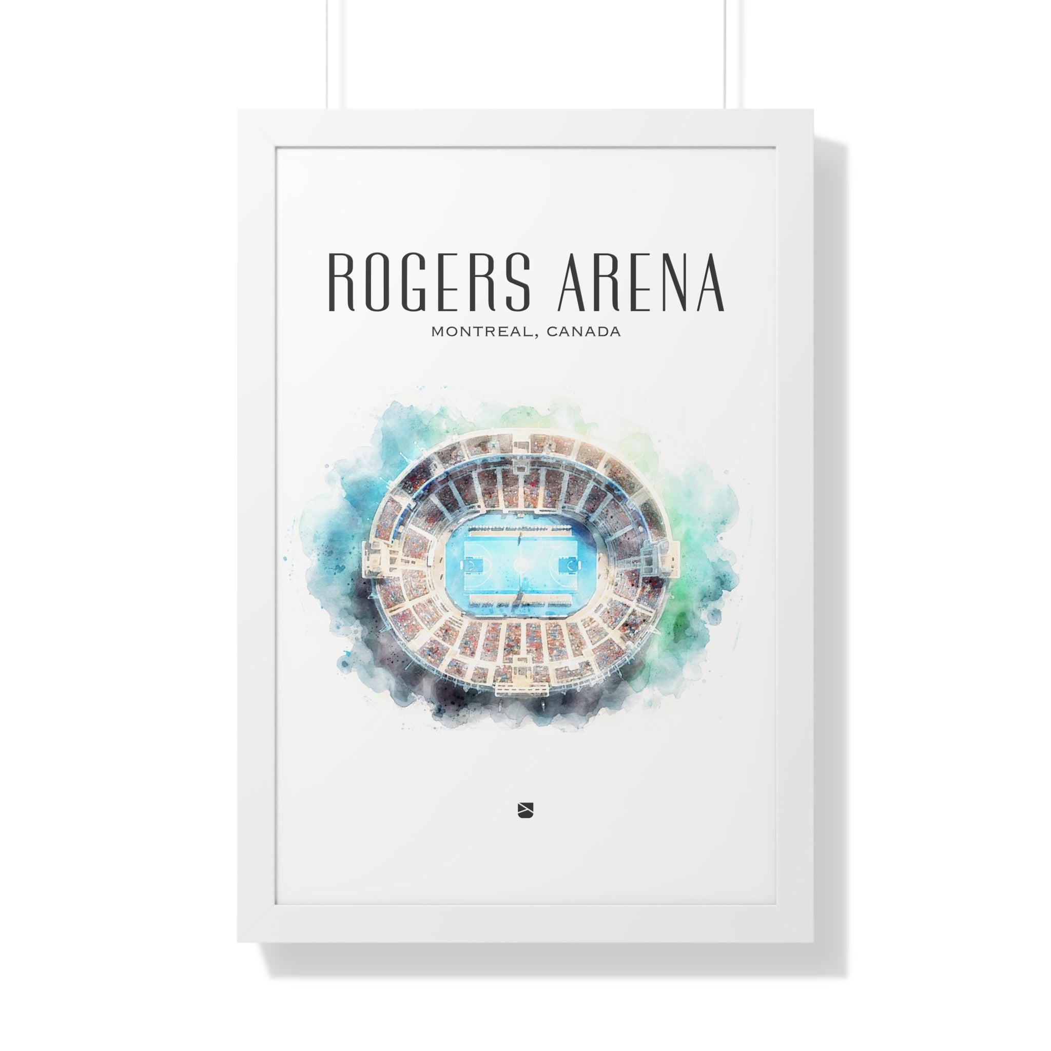 Rogers Arena Framed Print