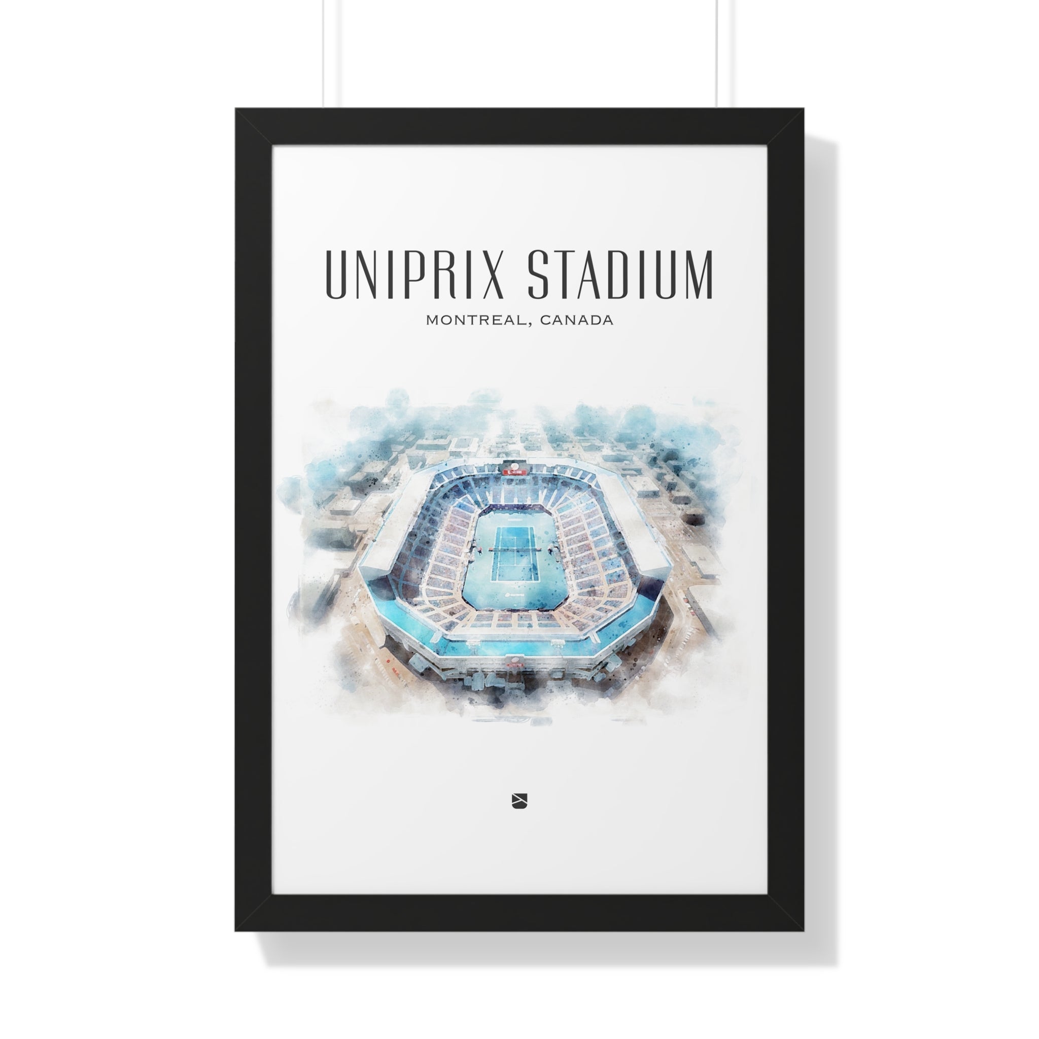 Uniprix Stadium Framed Print