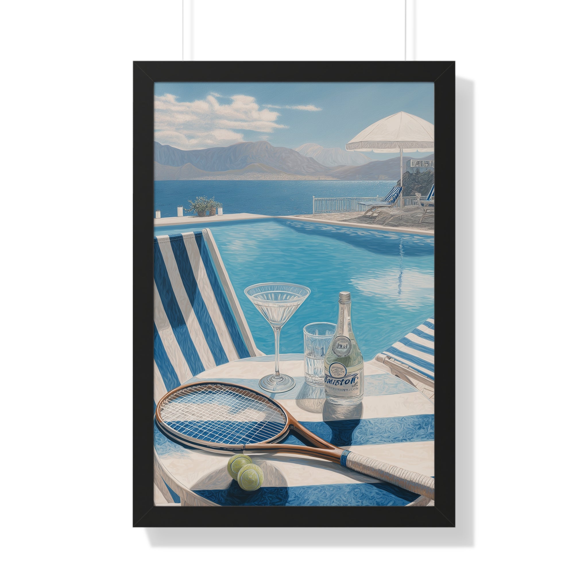 Post Match Framed