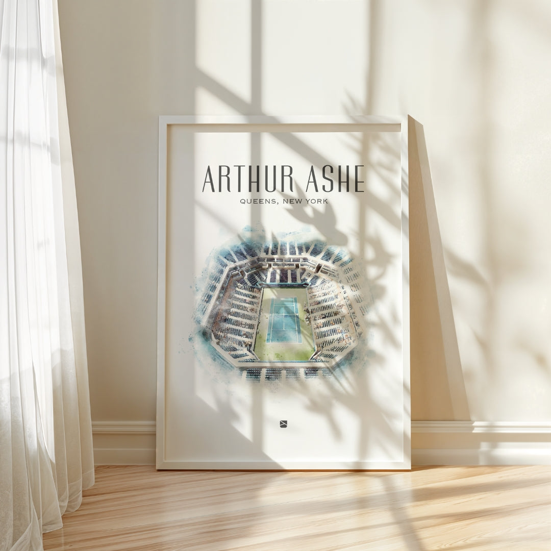 Arthur Ashe Framed