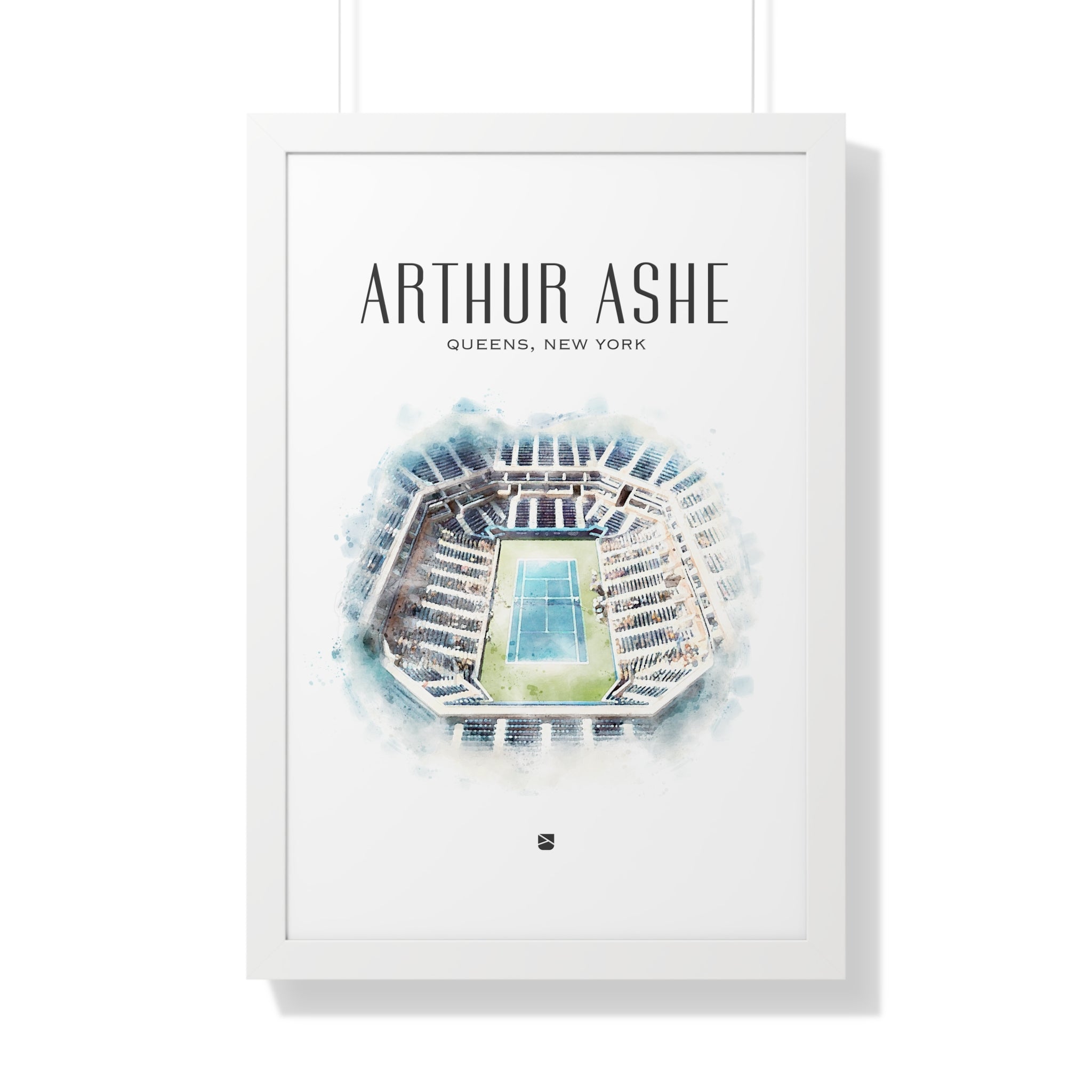 Arthur Ashe Framed