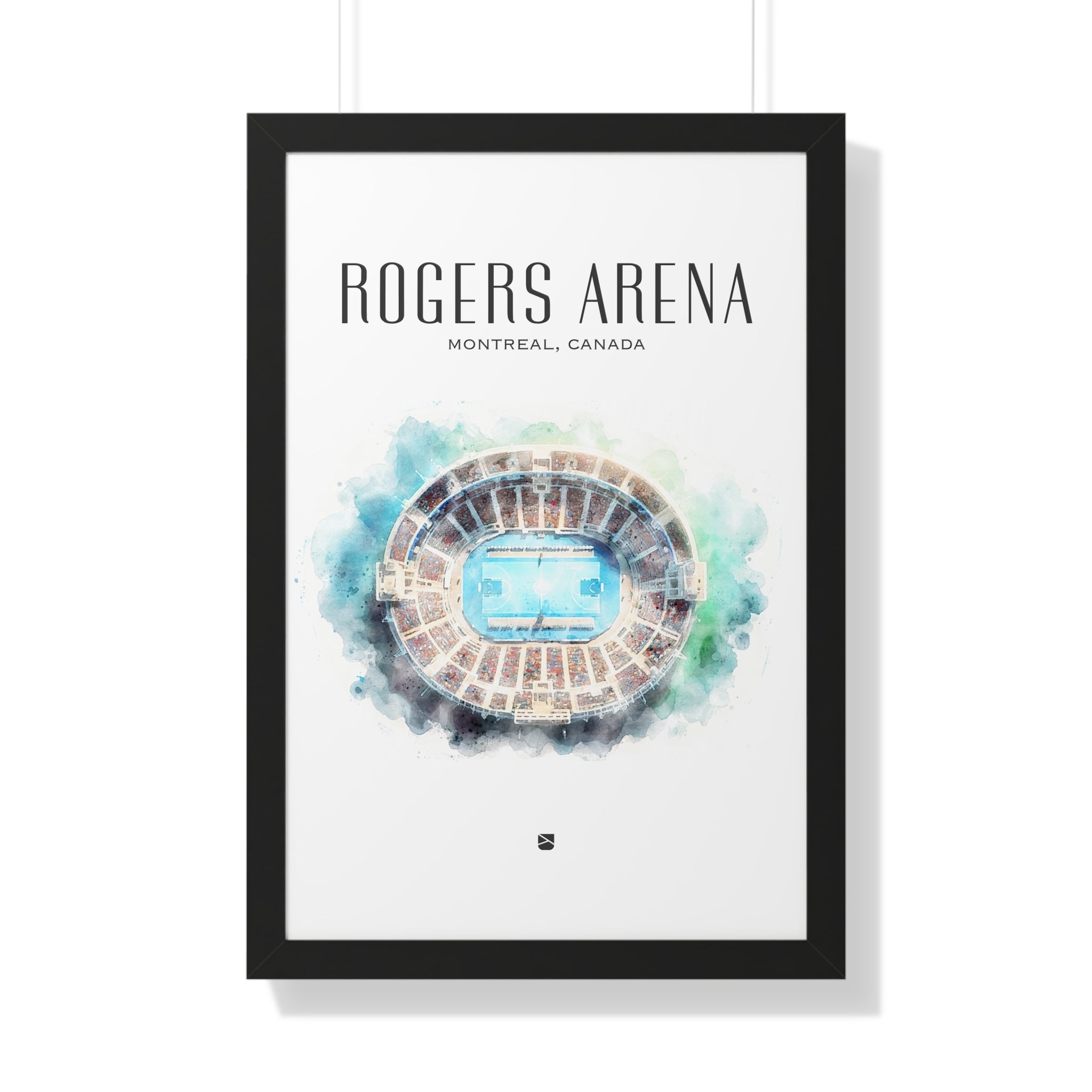 Rogers Arena Framed Print