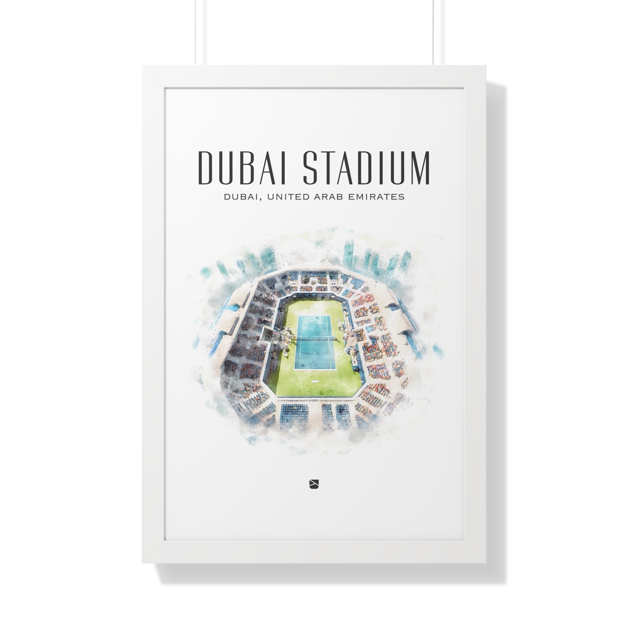 Dubai Stadium Framed Print