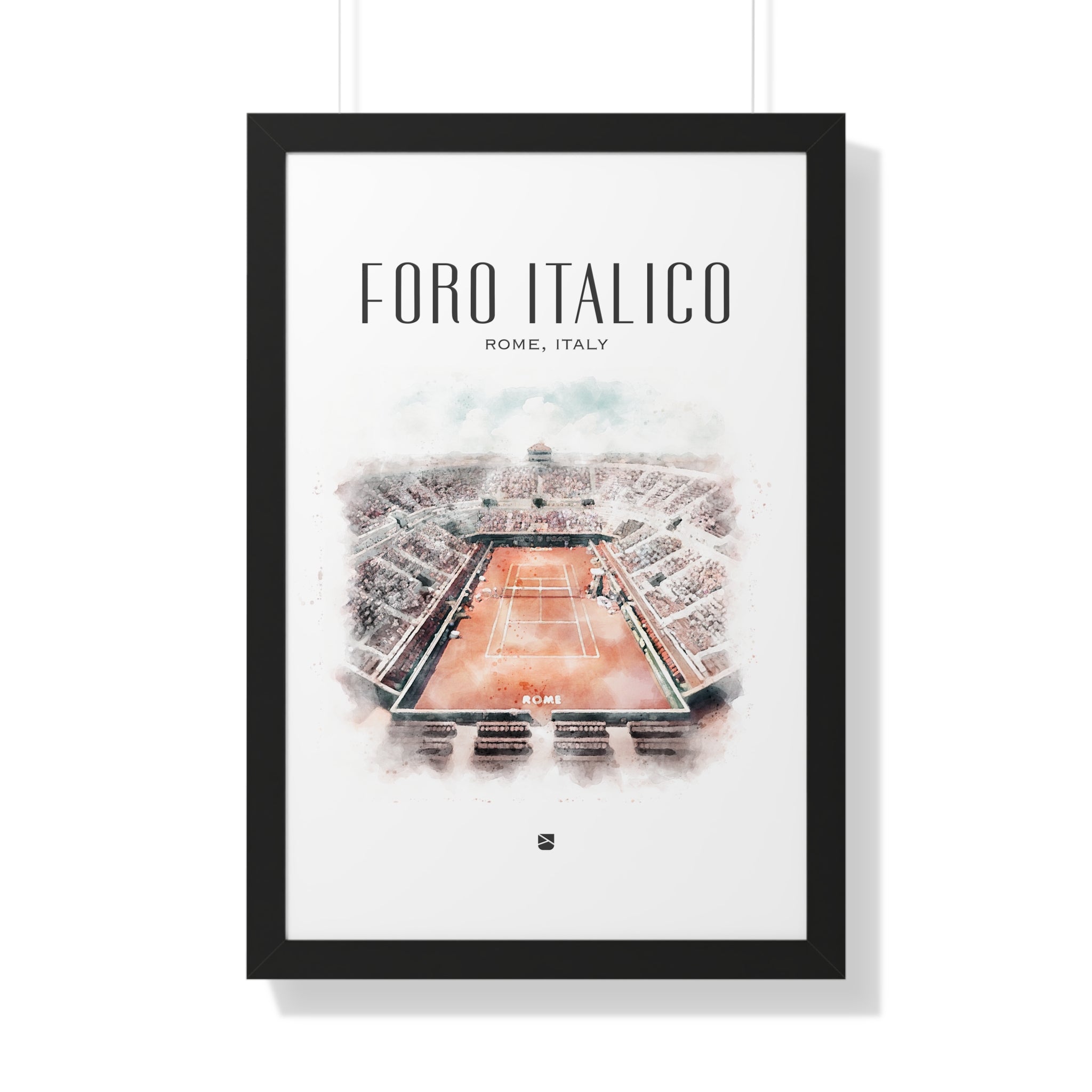 Foro Italico Framed Print