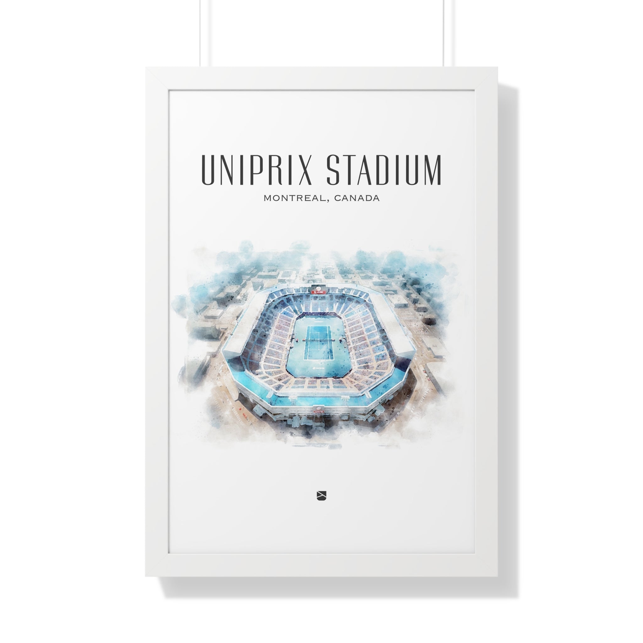 Uniprix Stadium Framed Print