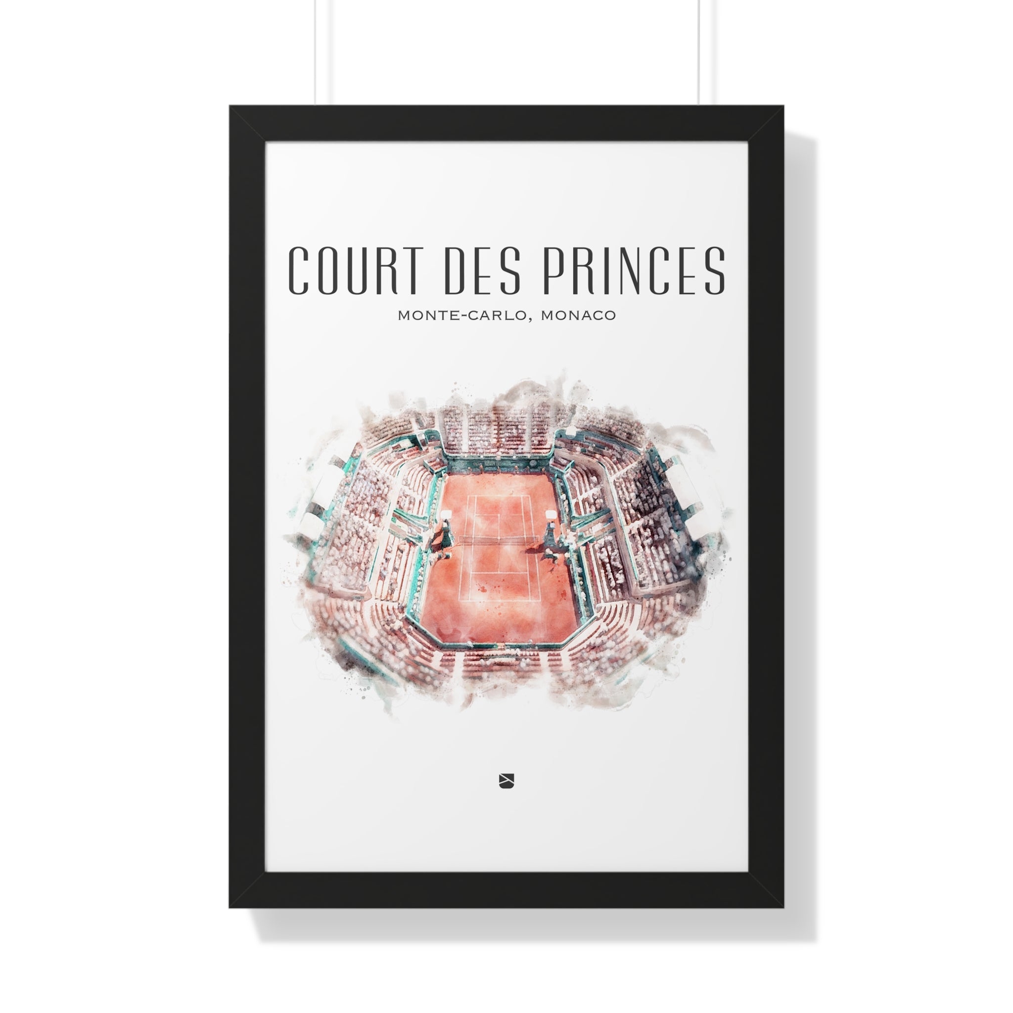 Court Des Princes Framed Print