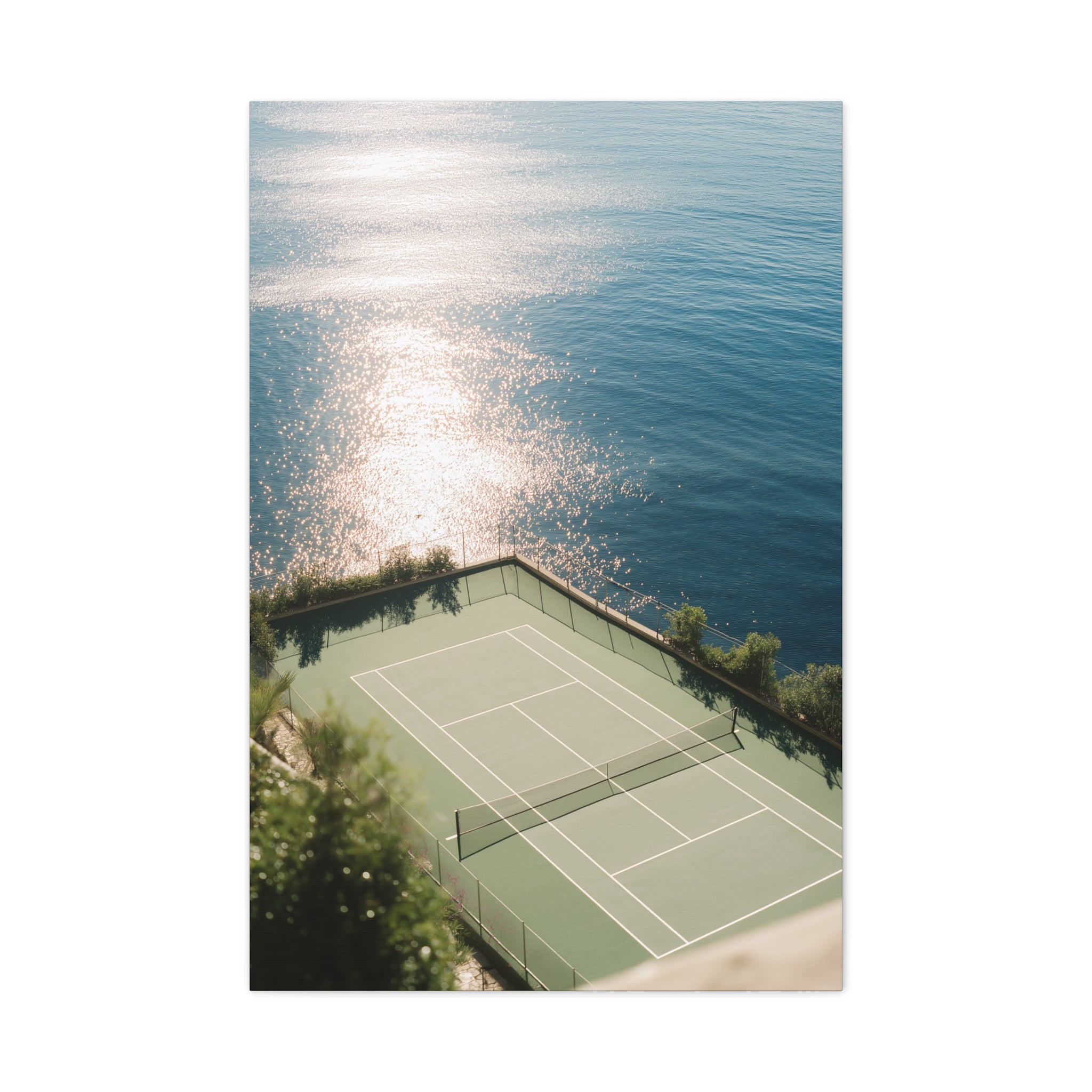 I Play Better in Italy Canvas