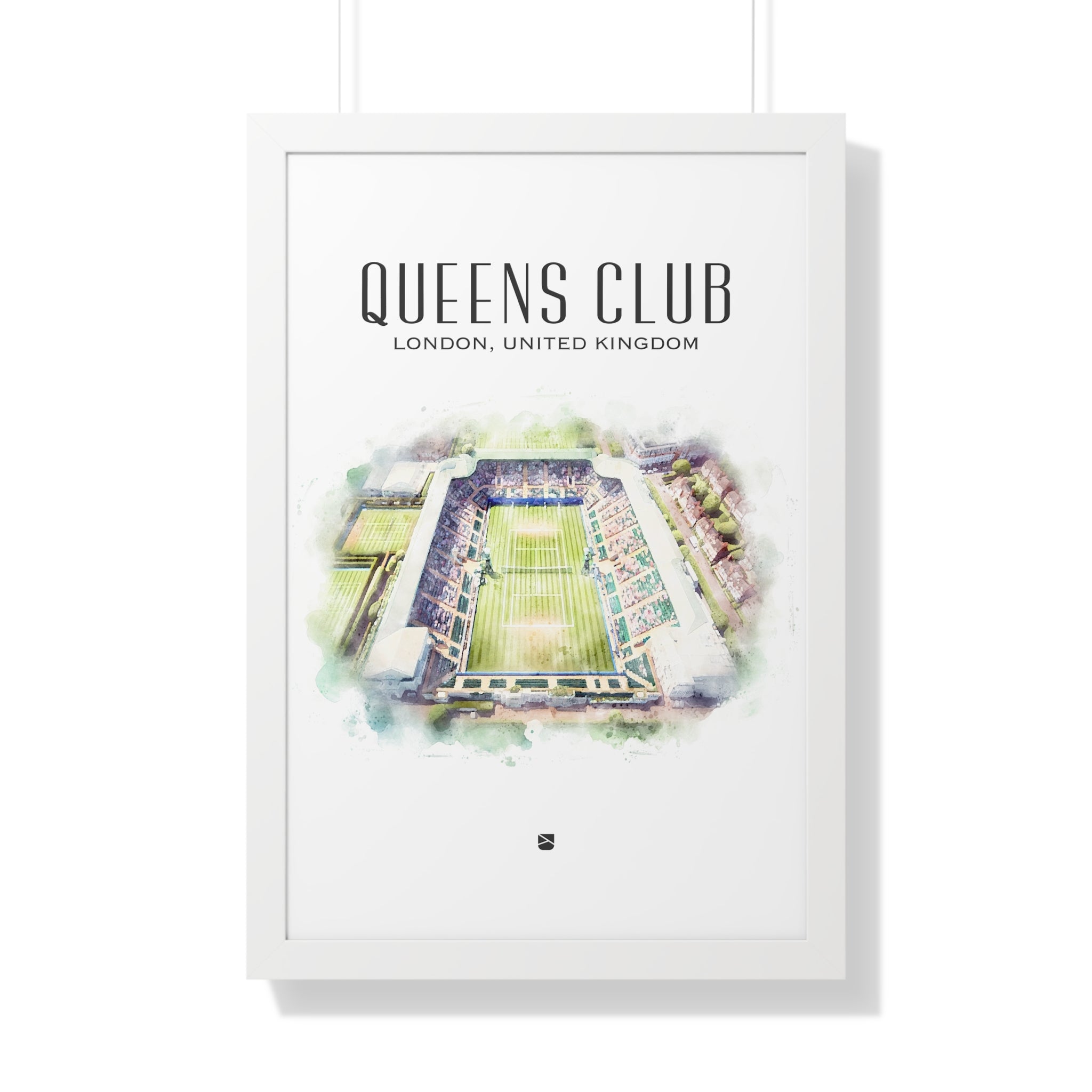 Queens Club Framed Print