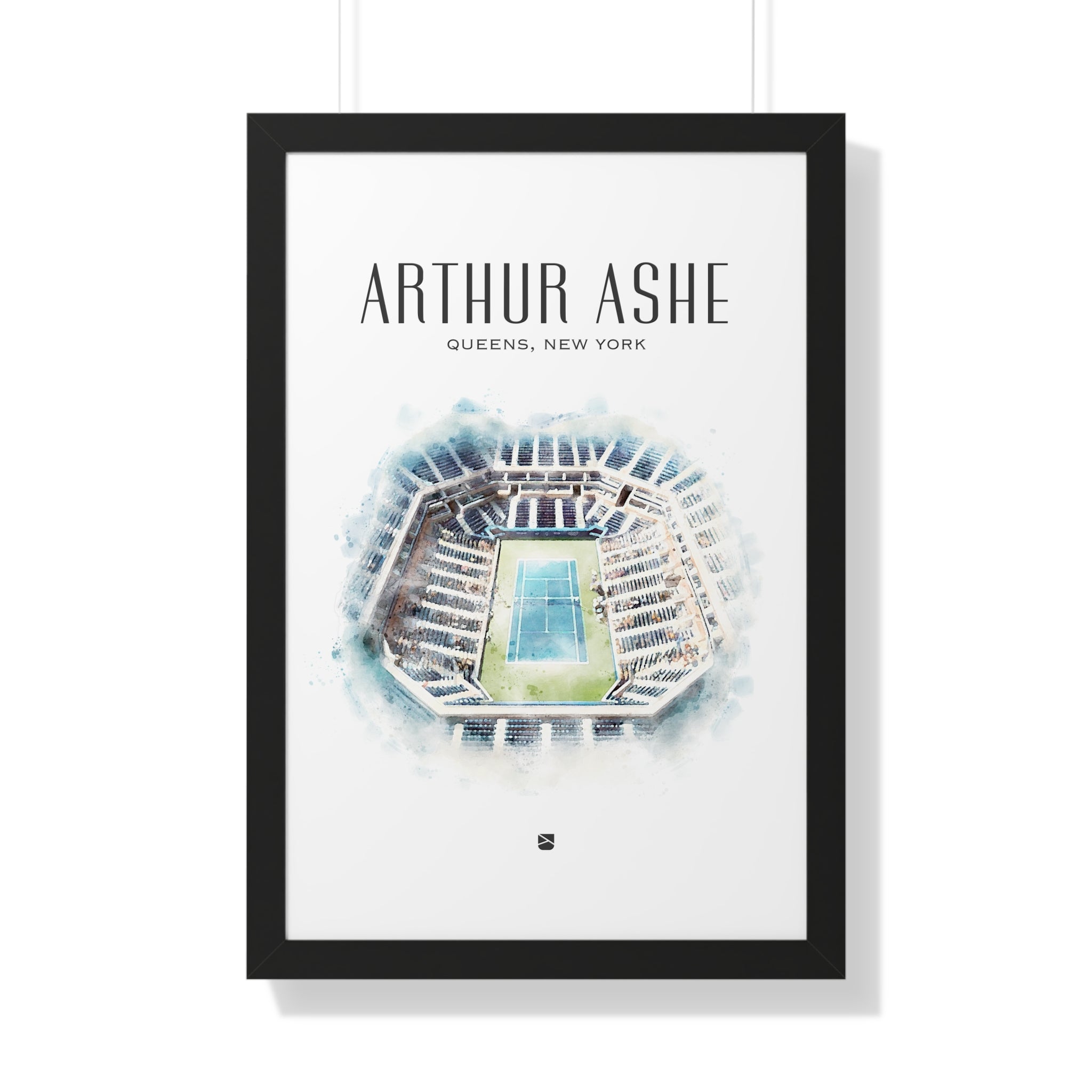 Arthur Ashe Framed