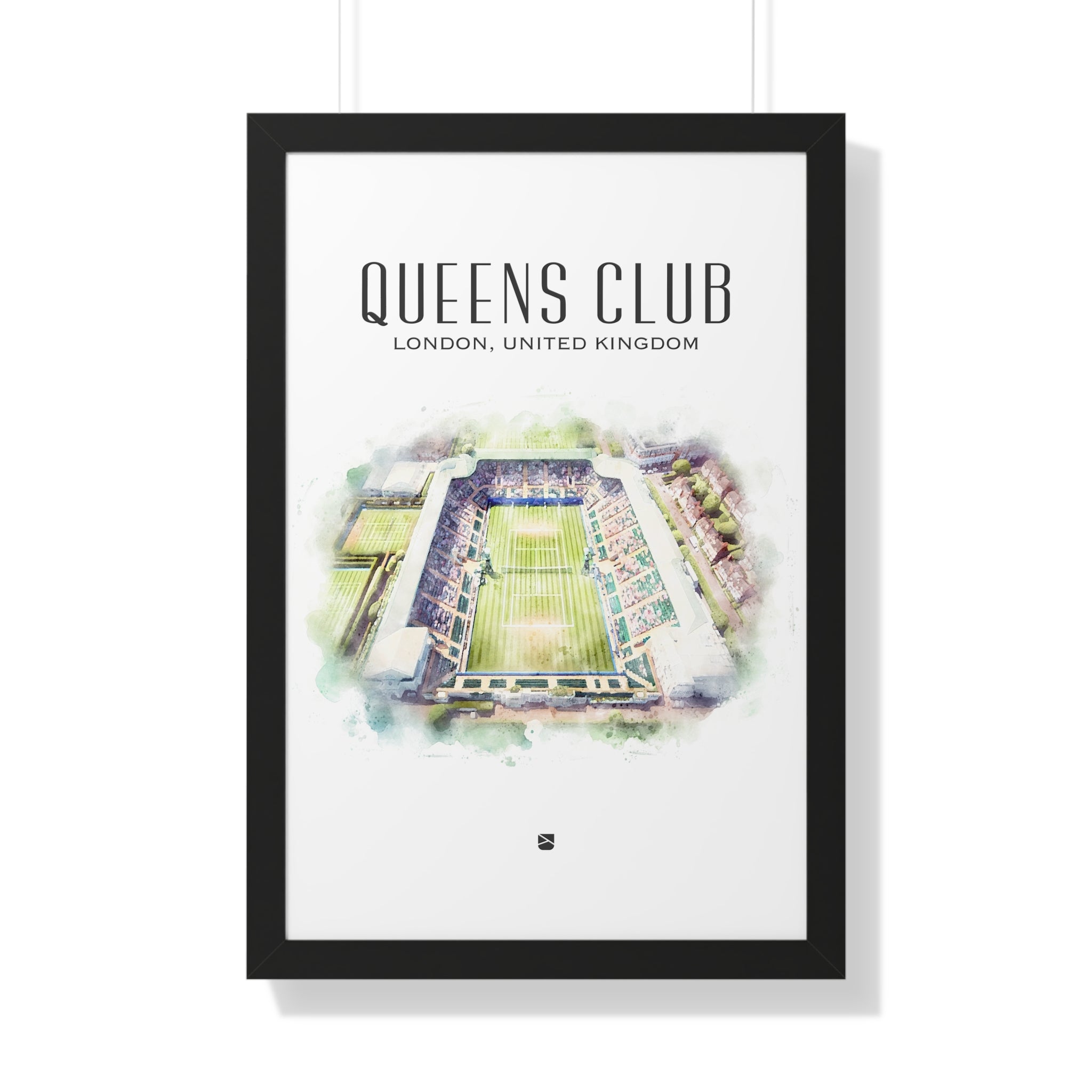 Queens Club Framed Print