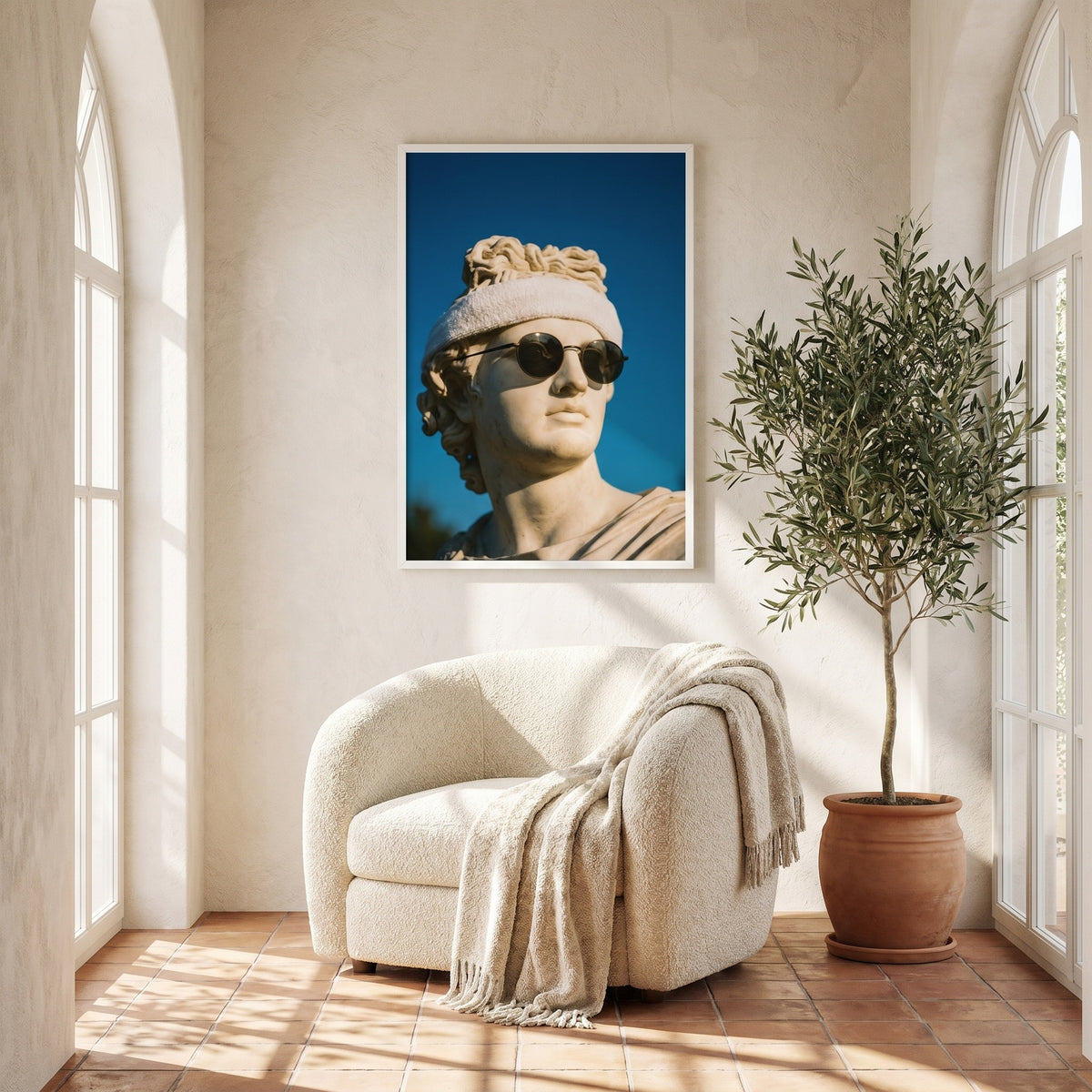 Apollo Serves Framed secondary asset