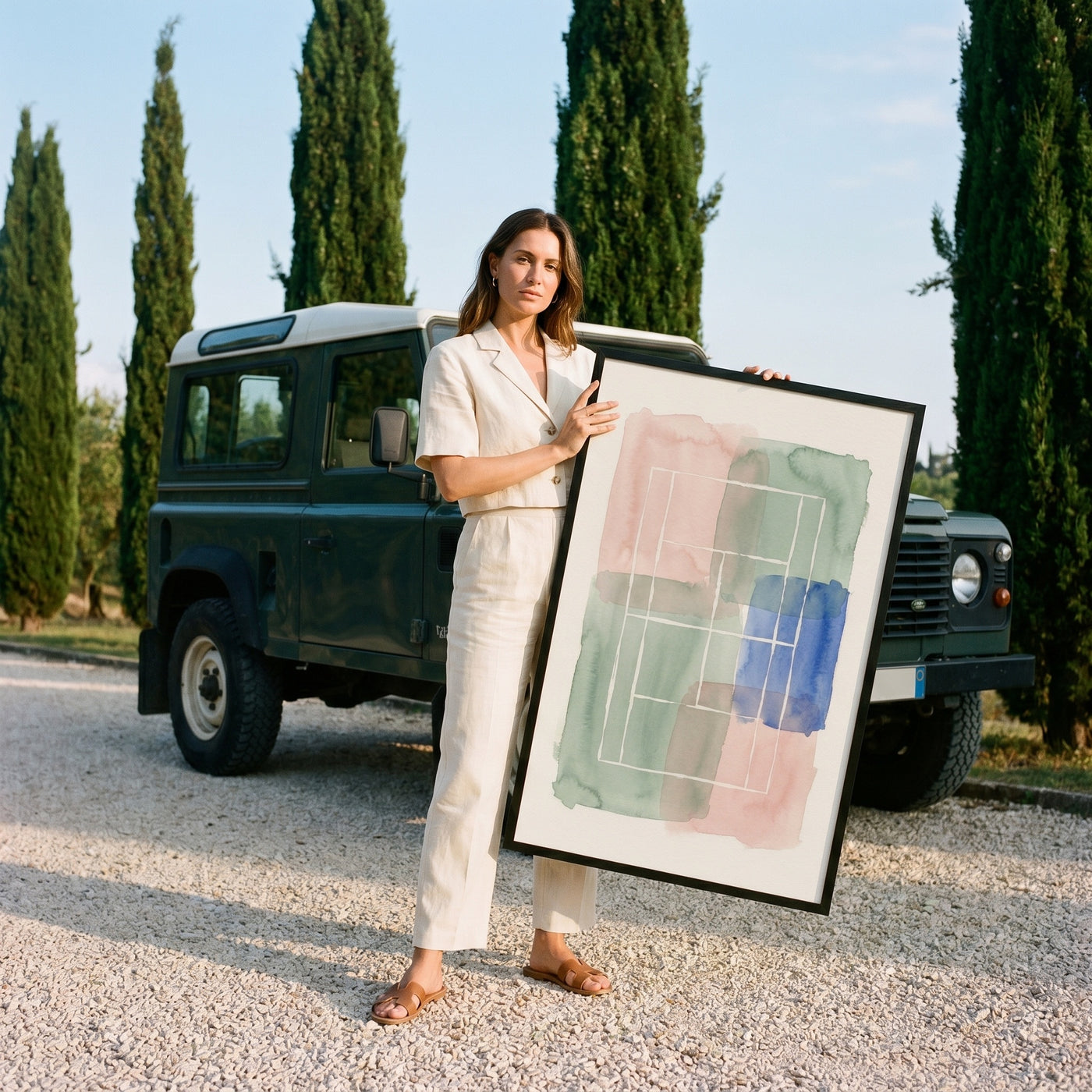 Color Field Framed image 1