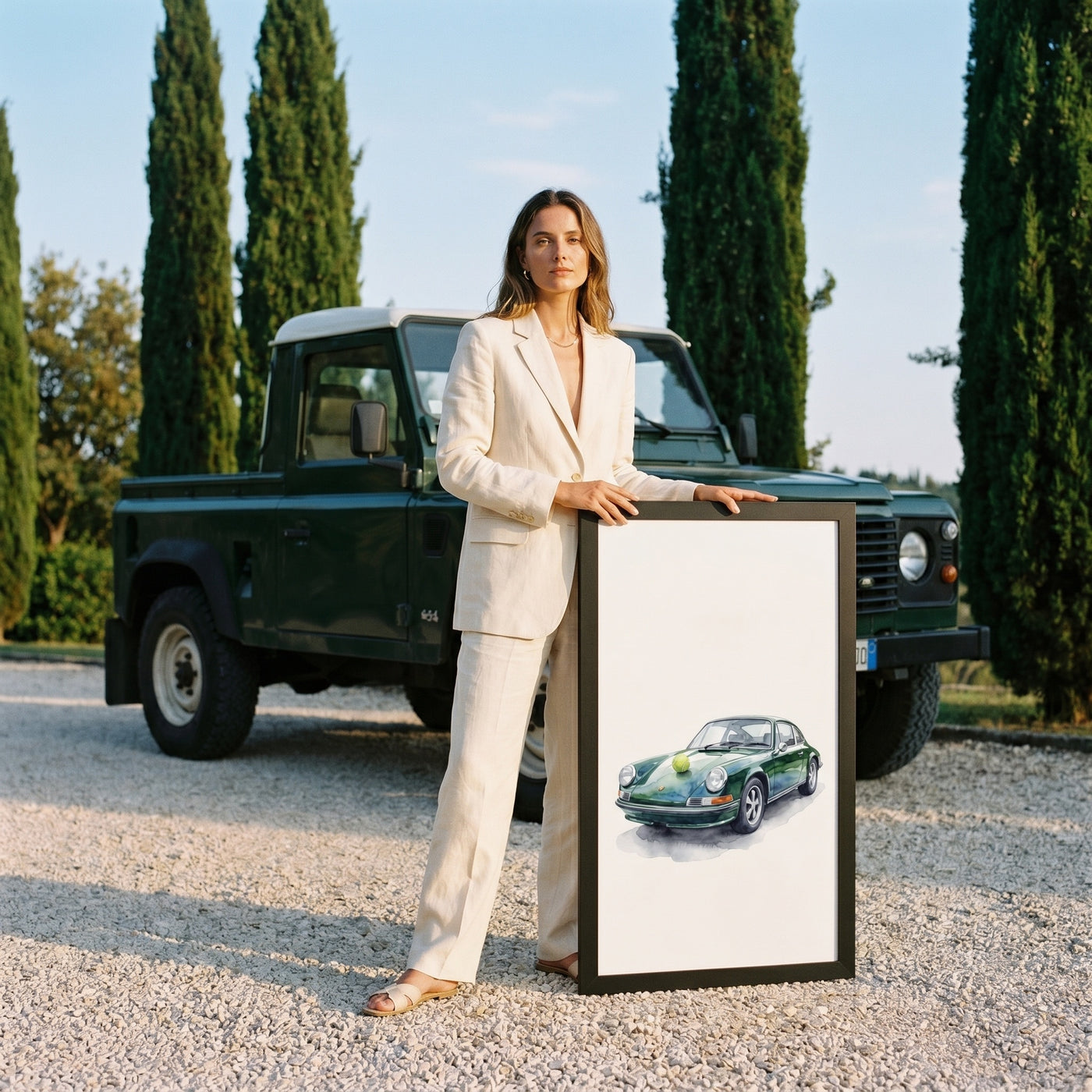 Courtside Coupe Framed image 1
