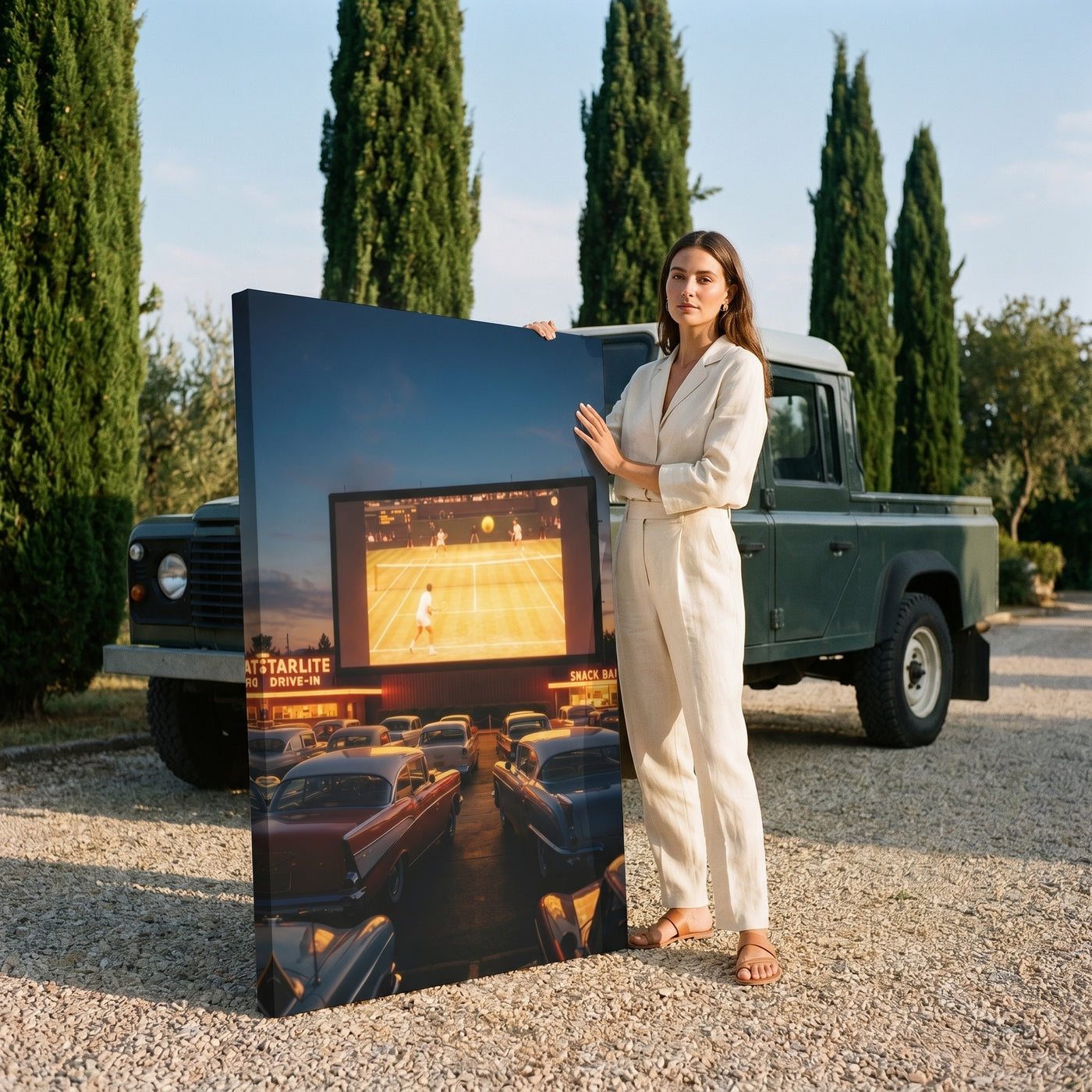Double Feature Canvas image 1