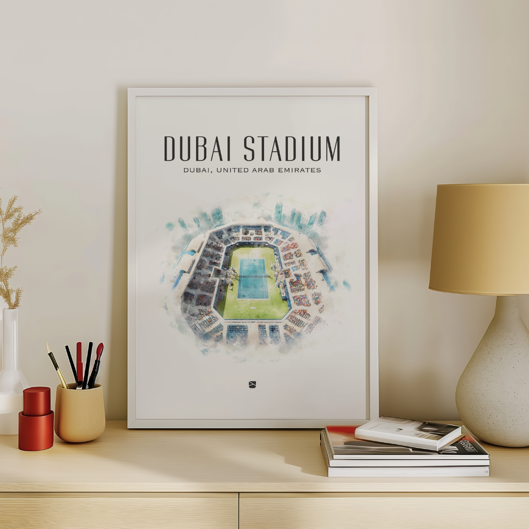 Dubai Stadium Framed Print