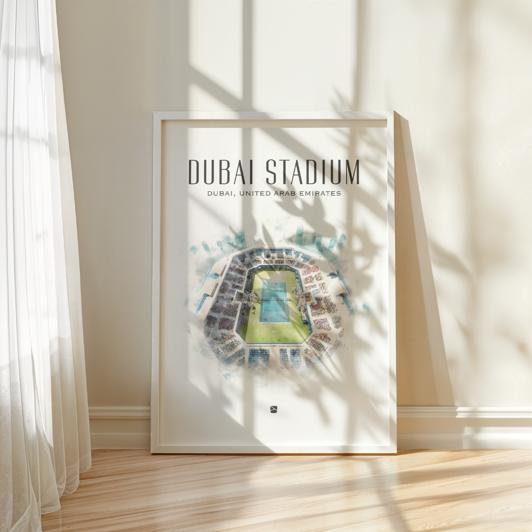 Dubai Stadium Framed Print