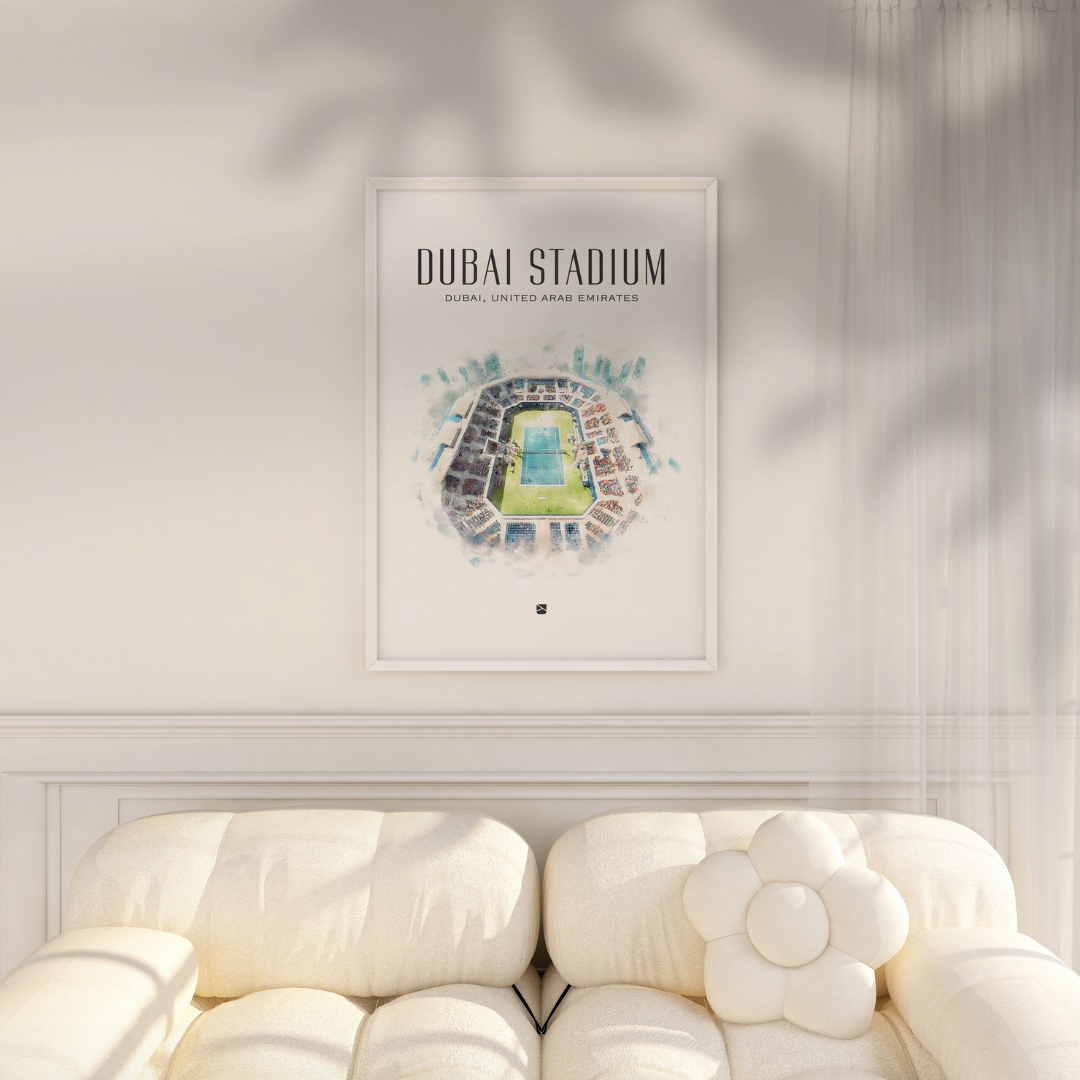 Dubai Stadium Framed Print